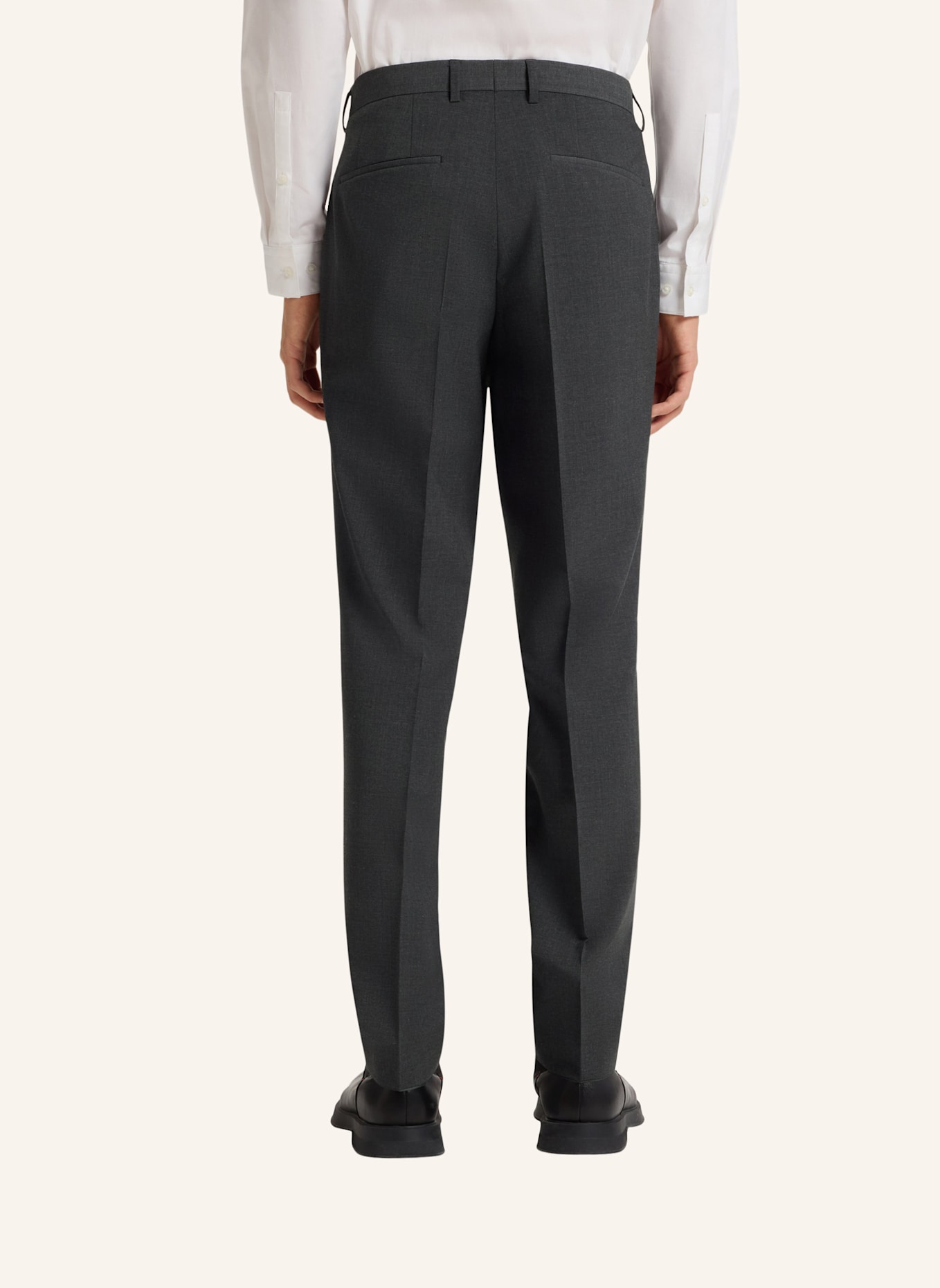 HUGO Business Anzug HENRY/GETLIN231X Slim Fit: DUNKELGRAU