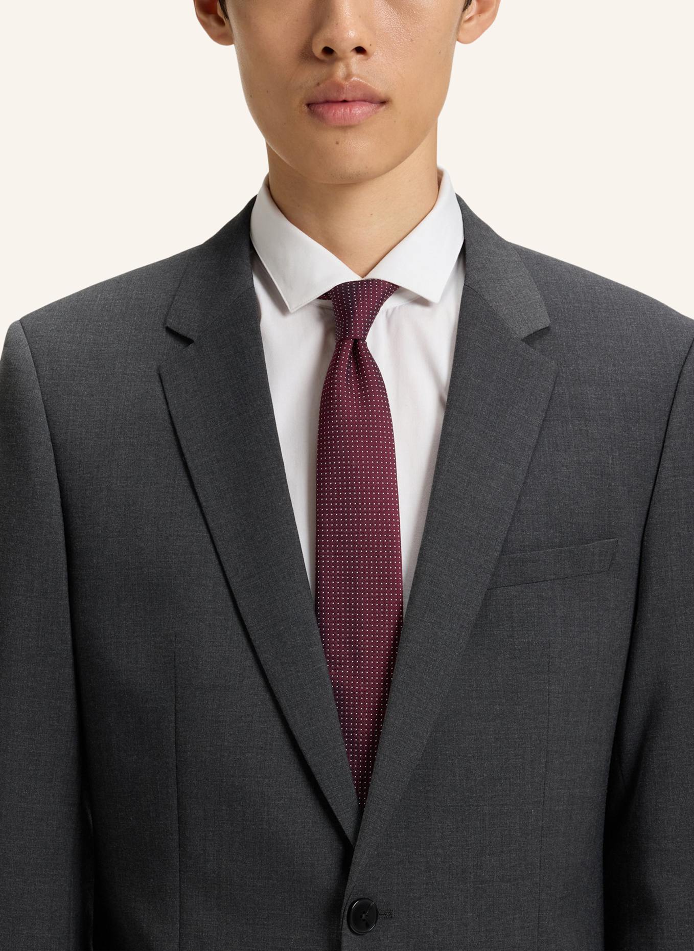 HUGO Business Anzug HENRY/GETLIN231X Slim Fit: DUNKELGRAU