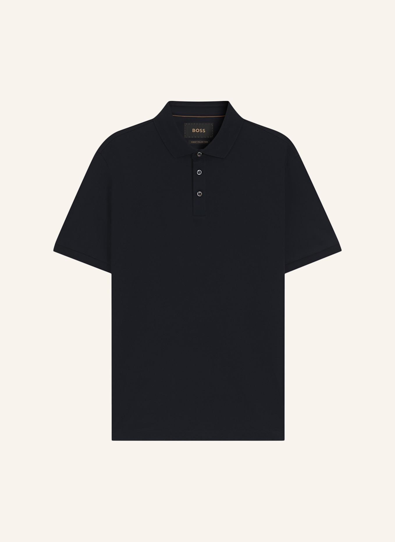 BOSS Poloshirt L-PERRY 14 Regular Fit: DUNKELBLAU