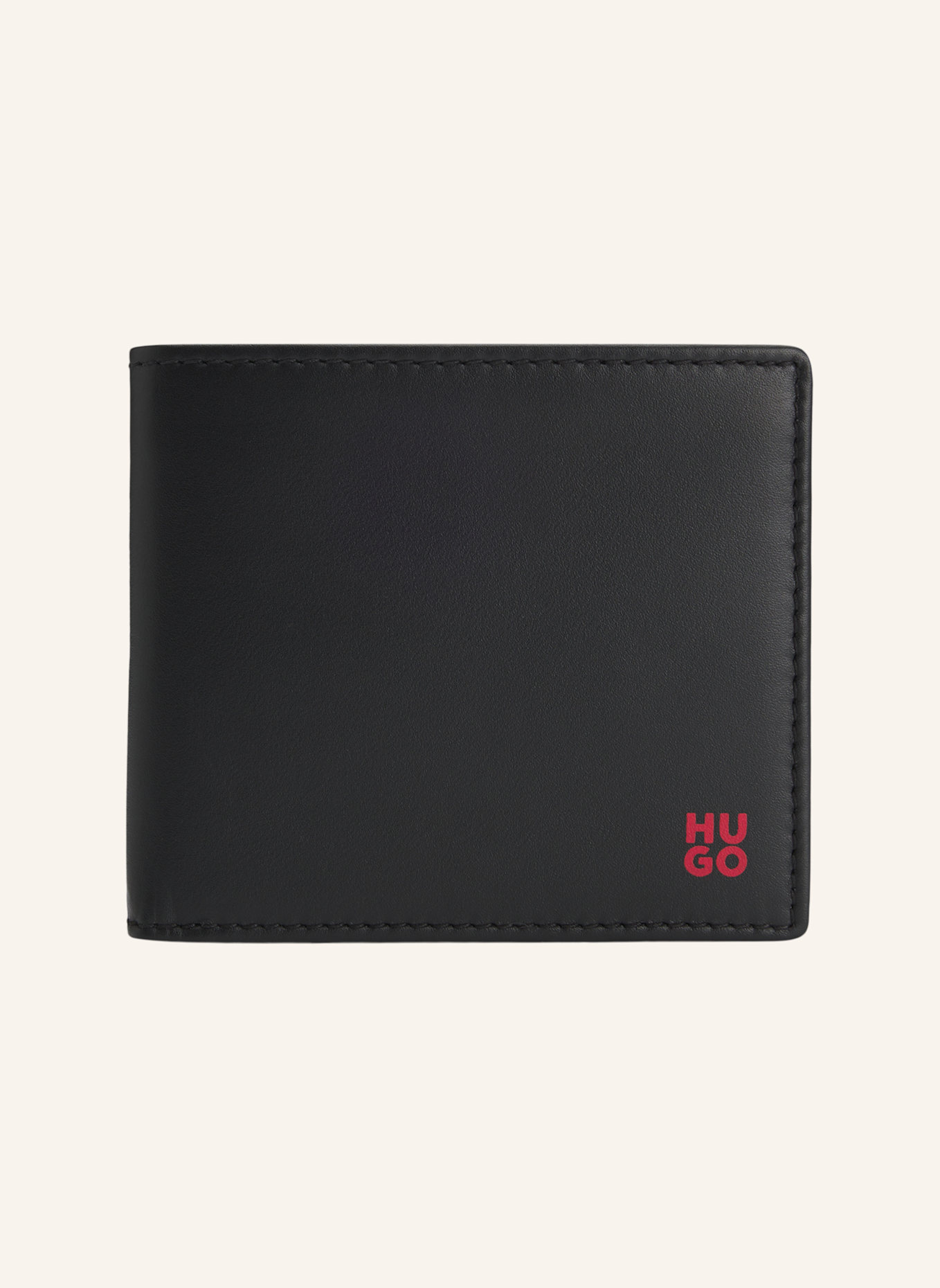 HUGO Brieftasche TIBBY_N_4CC COIN: SCHWARZ