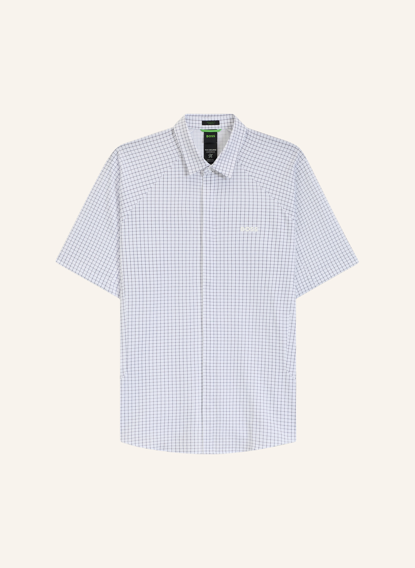 BOSS Casual Hemd B_EXCURSE_S Regular Fit: WEISS