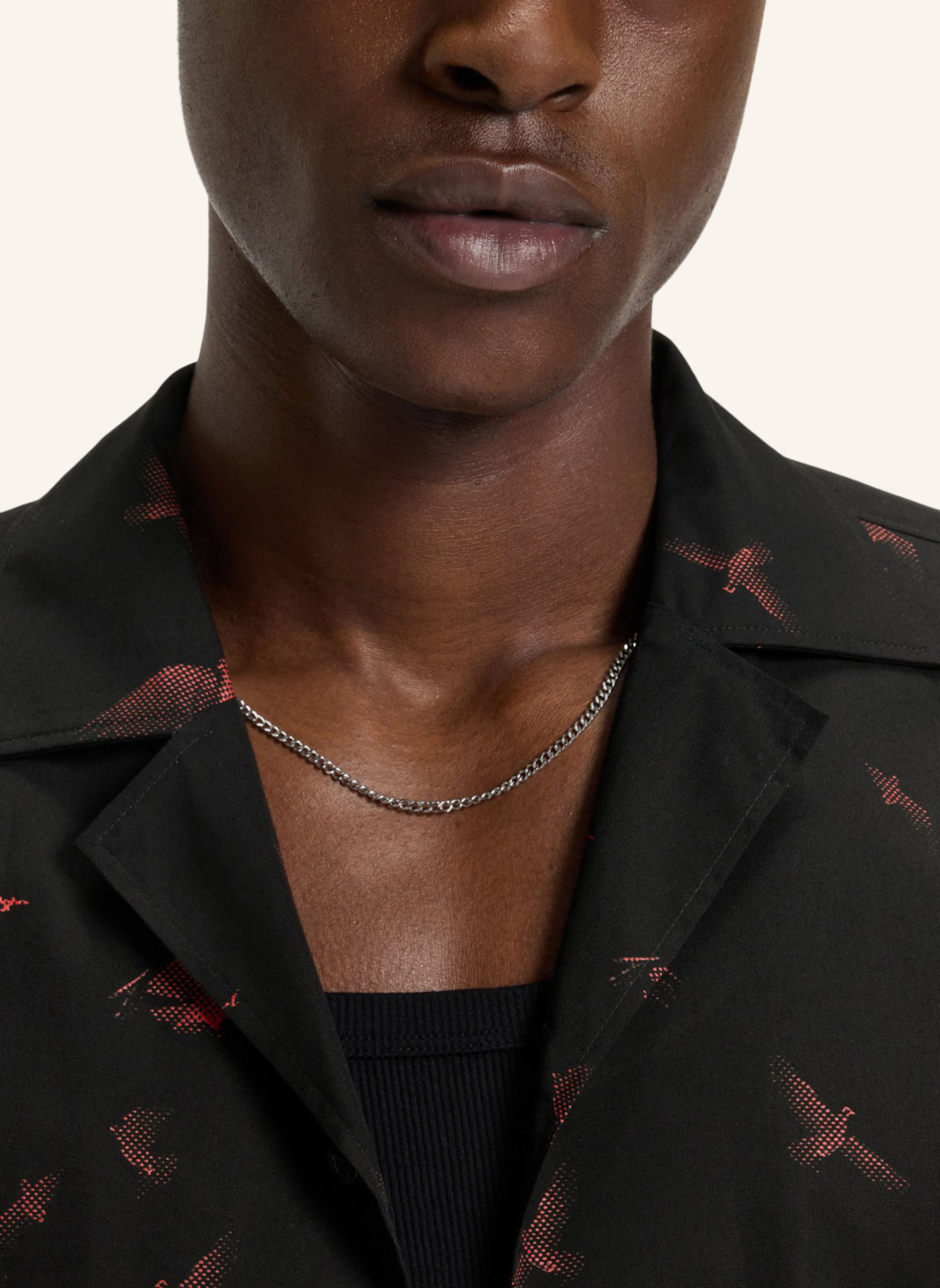 HUGO Business Hemd ELLINO Relaxed Fit: SCHWARZ