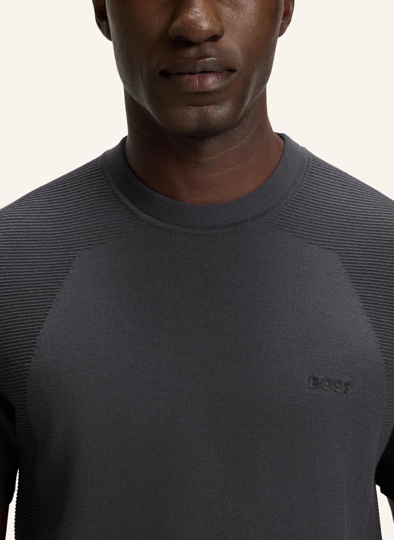 BOSS Pullover K_MOMENTUM-LITE T Regular Fit: DUNKELGRAU