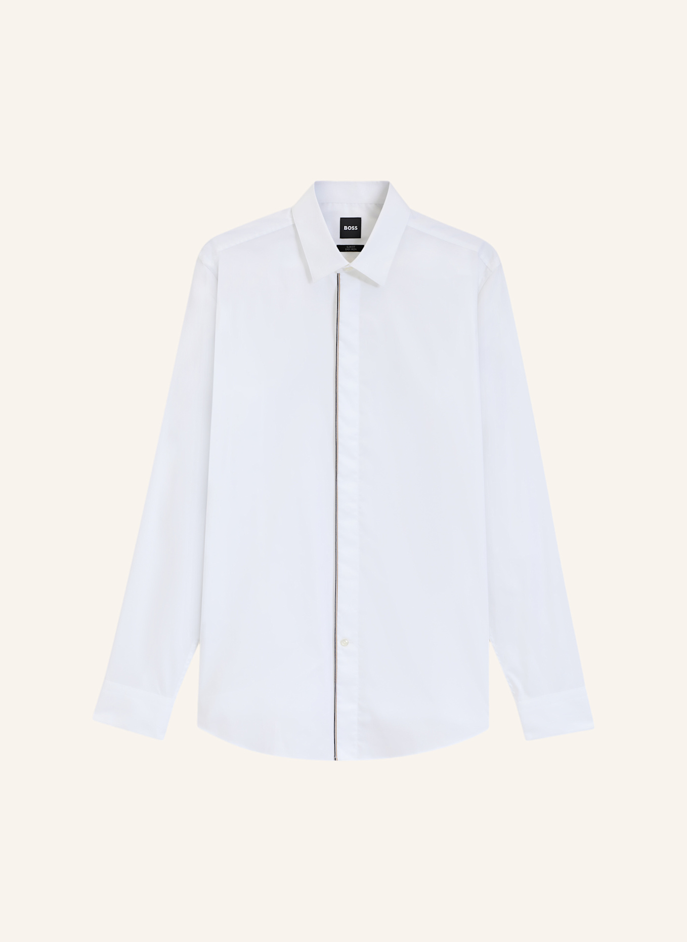 BOSS Business Hemd H-HANK-PARTY7-253 Slim Fit: WEISS