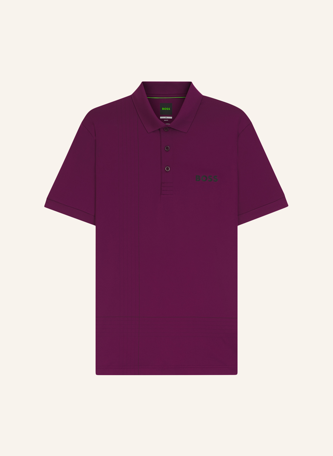 BOSS Poloshirt POLO CHECK TOC Slim Fit: PINK