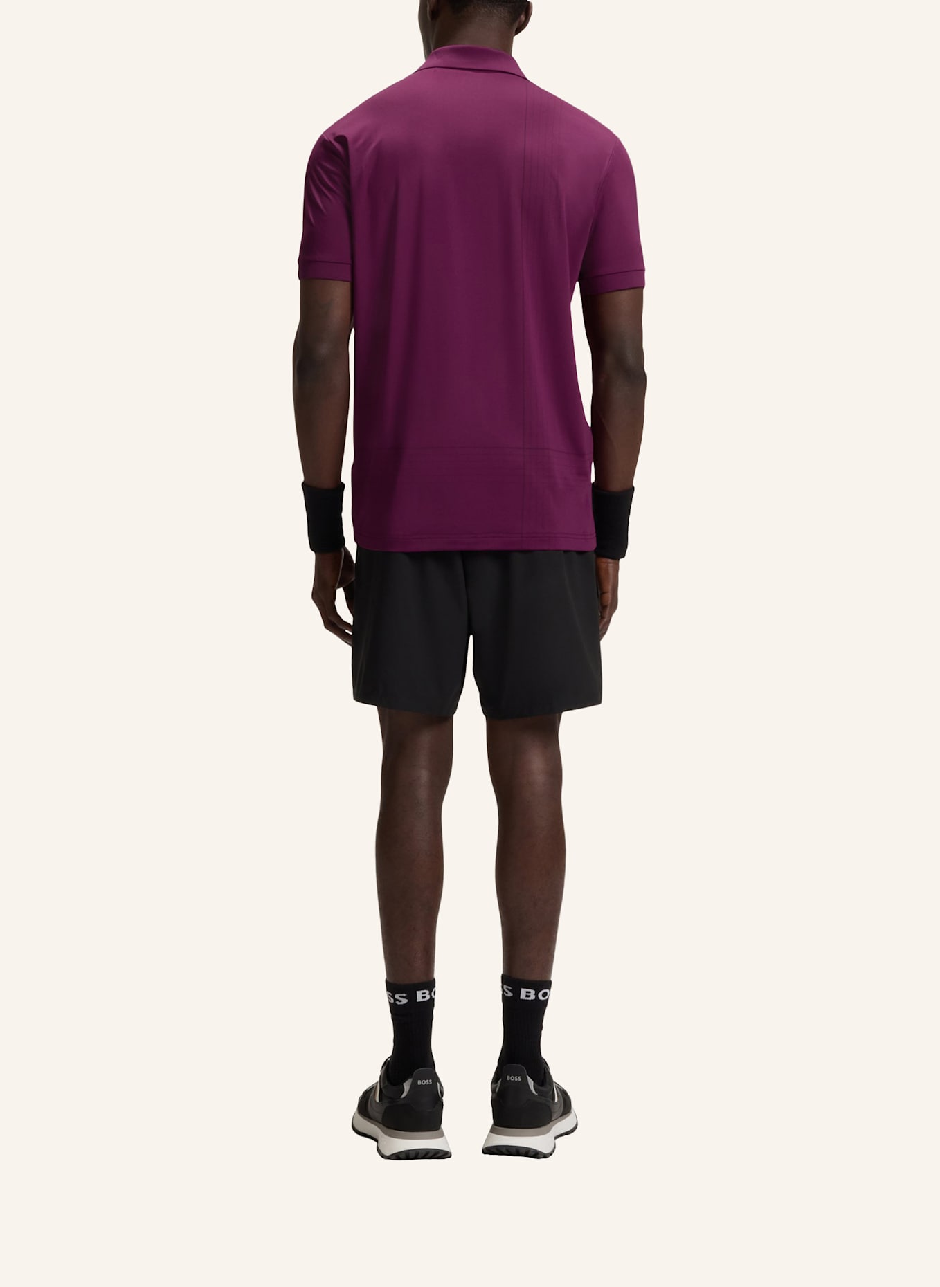 BOSS Poloshirt POLO CHECK TOC Slim Fit: PINK