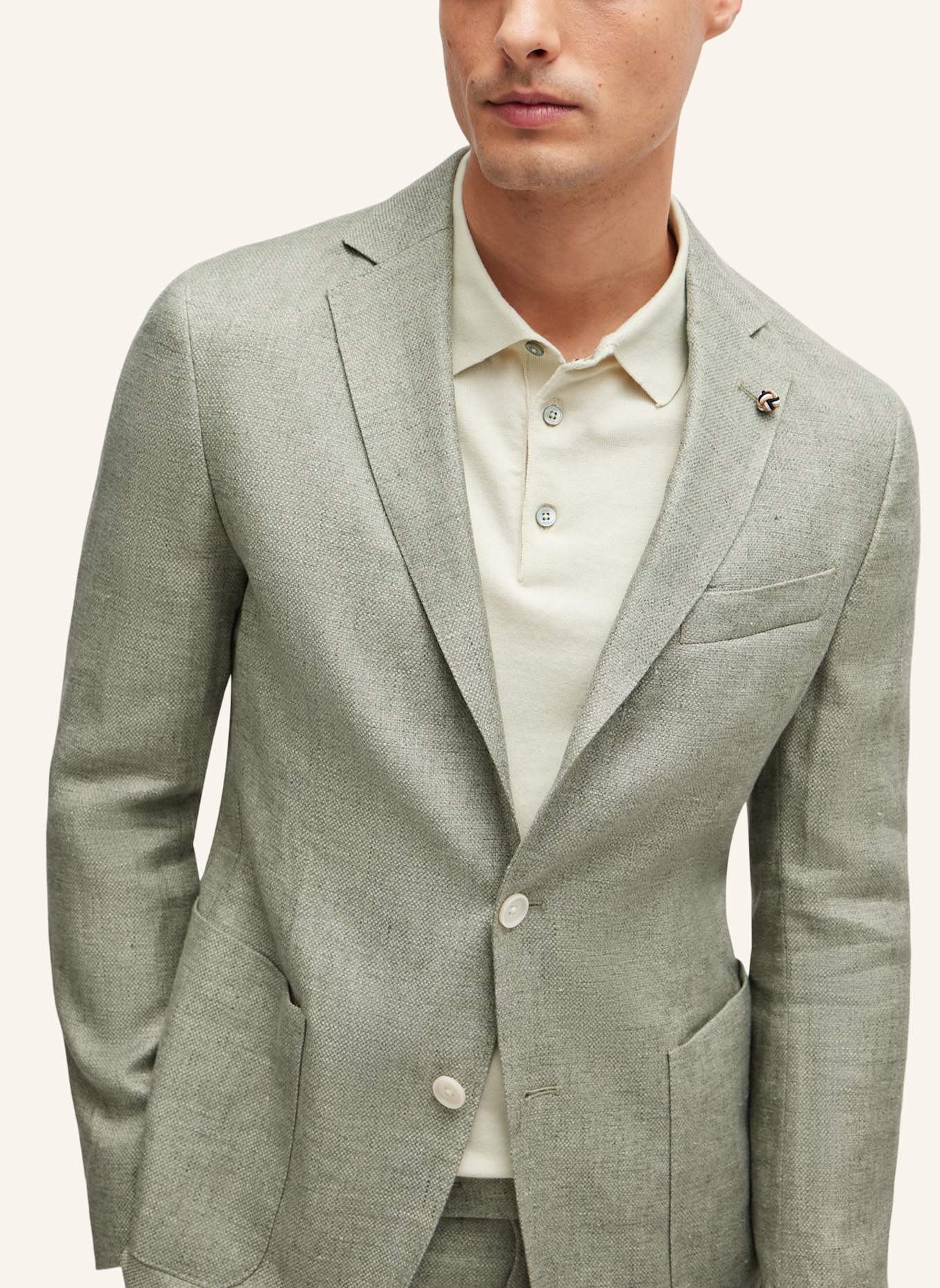 BOSS Blazer C-HANRY-233 Slim Fit: HELLGRÜN