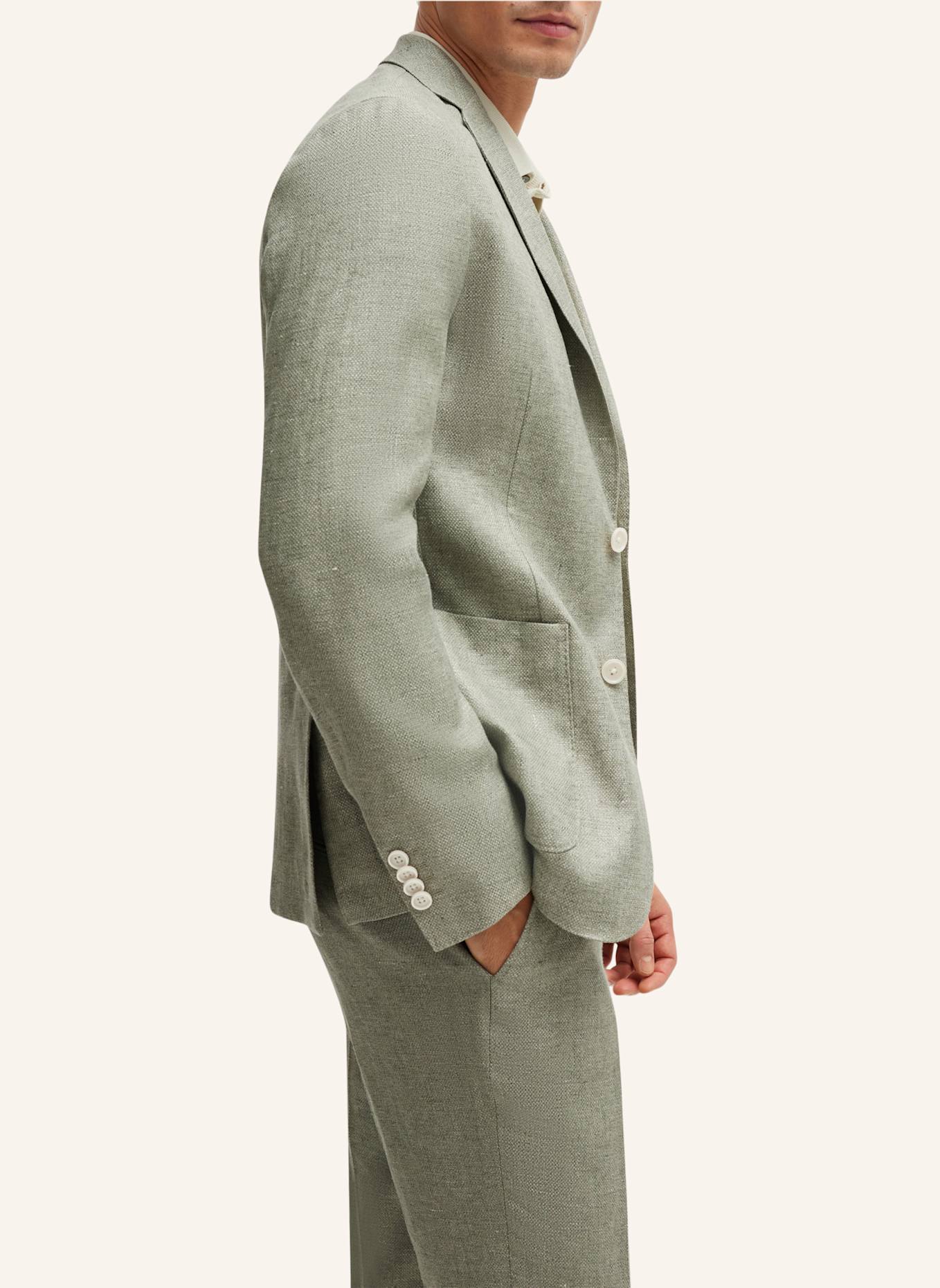 BOSS Blazer C-HANRY-233 Slim Fit: HELLGRÜN