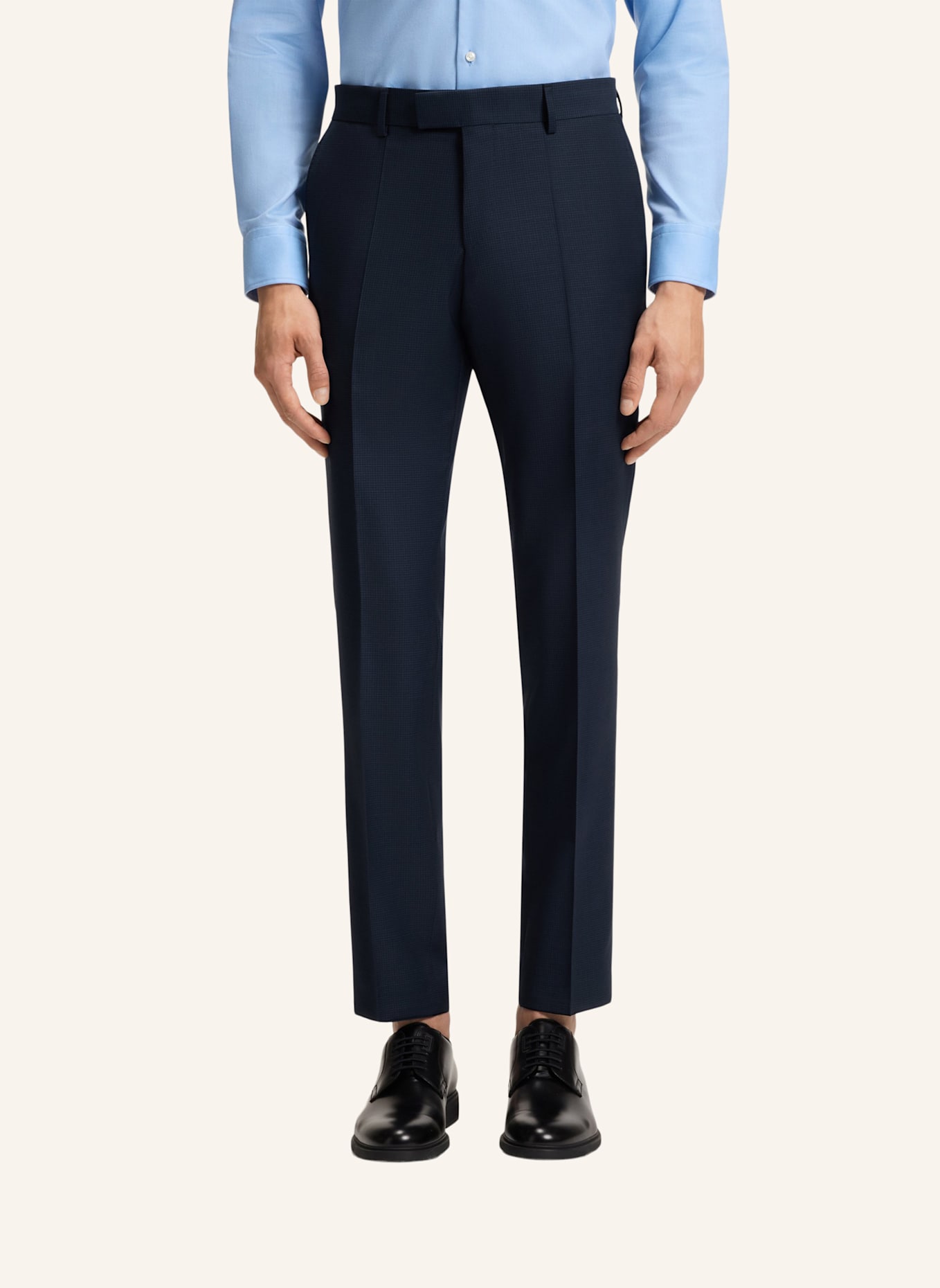 BOSS Business Anzug H-HUGE-2PCS-253 Slim Fit: DUNKELBLAU