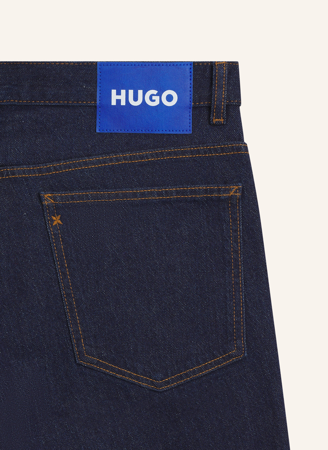 HUGO Jeans ASH Slim Fit: DUNKELBLAU