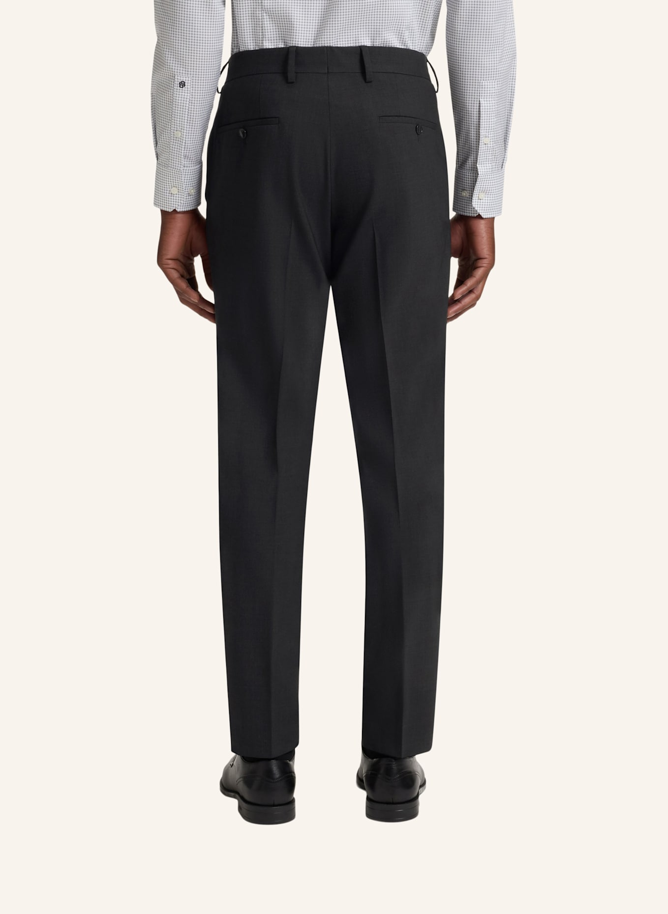 BOSS Business Anzug H-HUGE-2PCS-224 Slim Fit: DUNKELGRAU