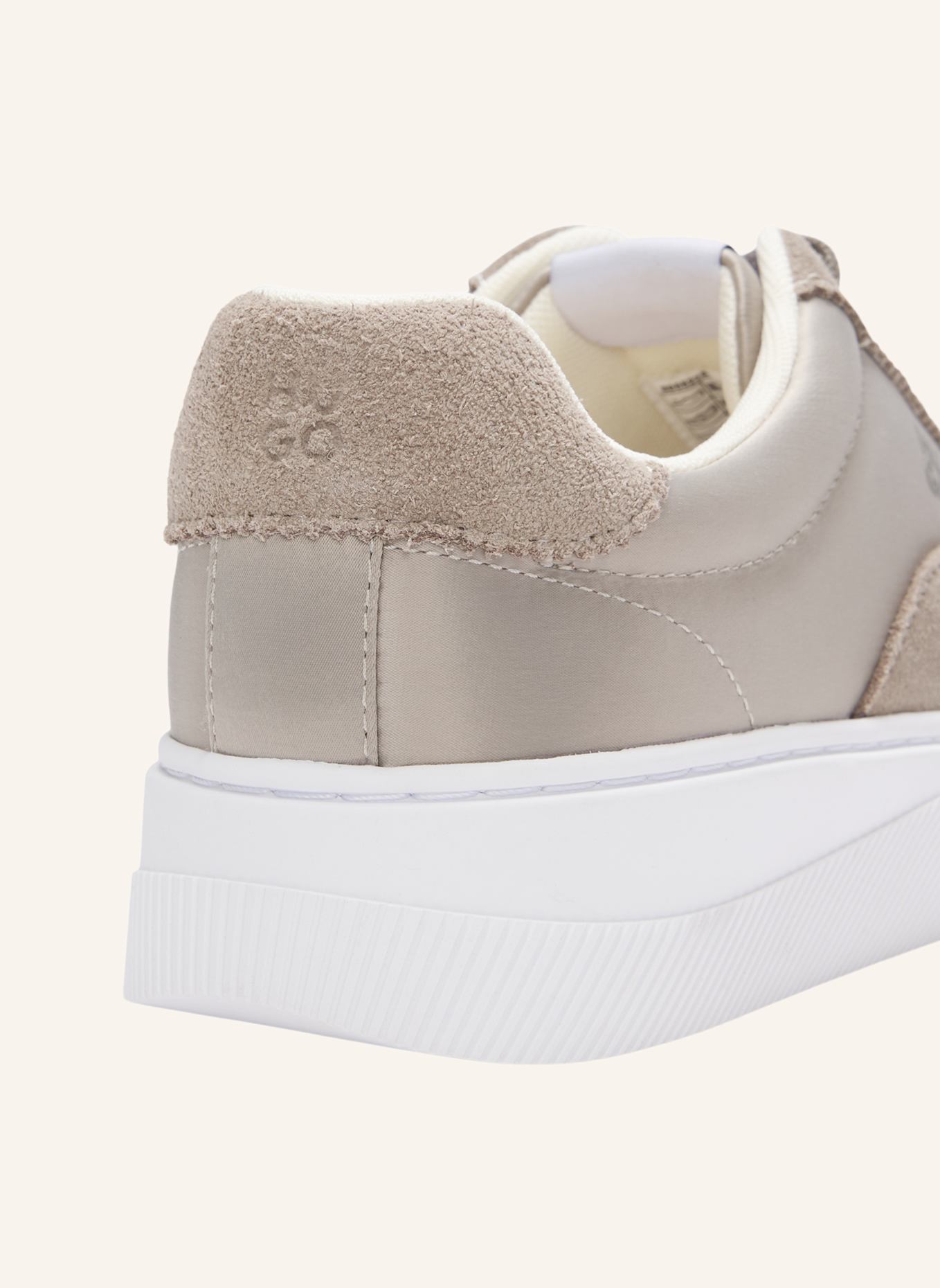 HUGO Turnschuh LYZZ_TENN_STSD: BEIGE