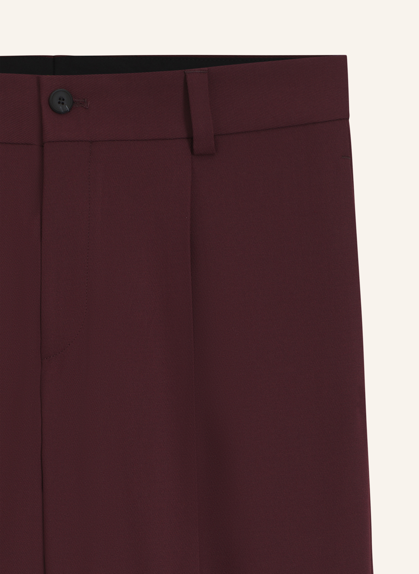 HUGO Business Hose FLIPS251X Modern Fit: DUNKELROT
