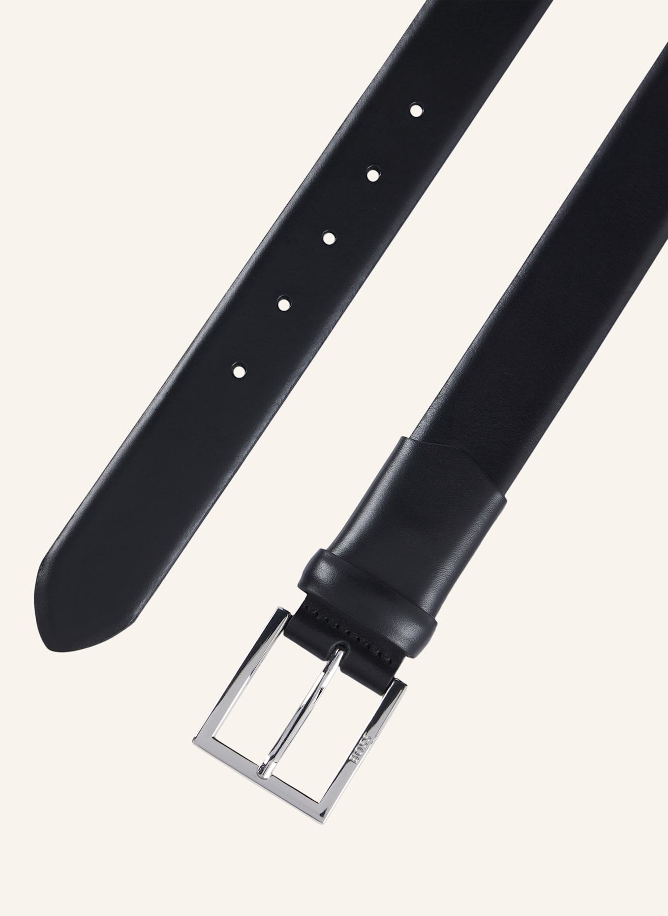 BOSS Business Gürtel DRESSLETIC_SZ35: SCHWARZ