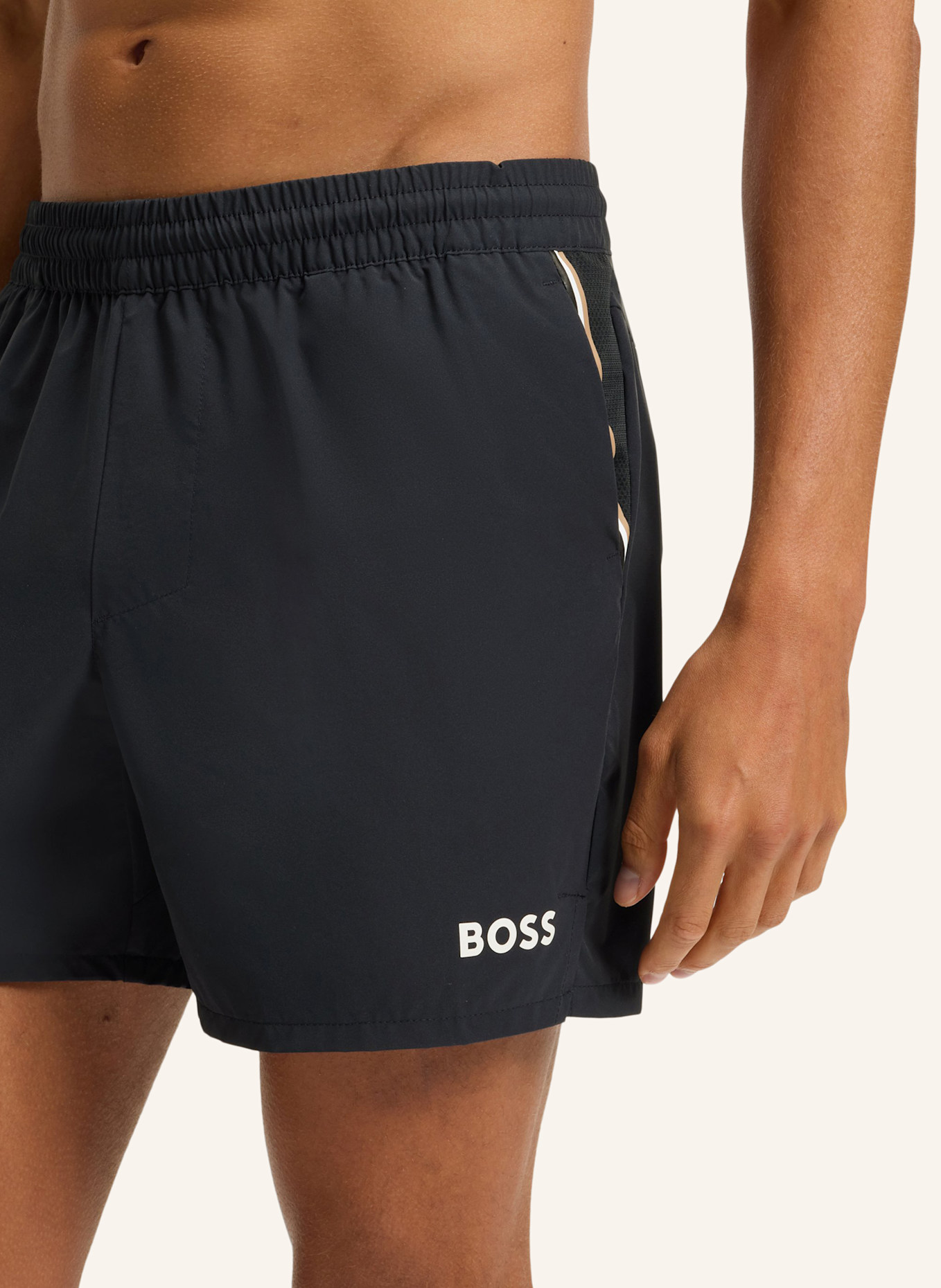 BOSS Short S_T-MATCH 5 INCH Regular Fit: DUNKELBLAU