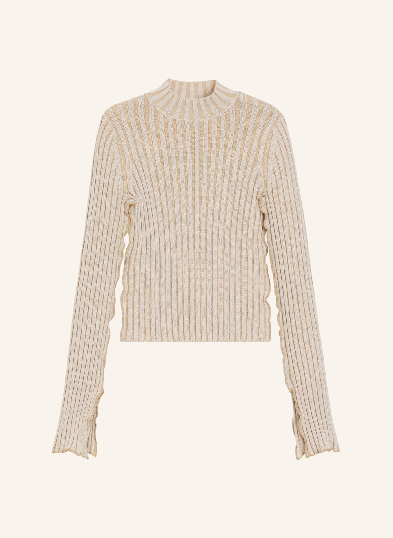 HUGO Pullover SOVERIE Slim Fit: BEIGE