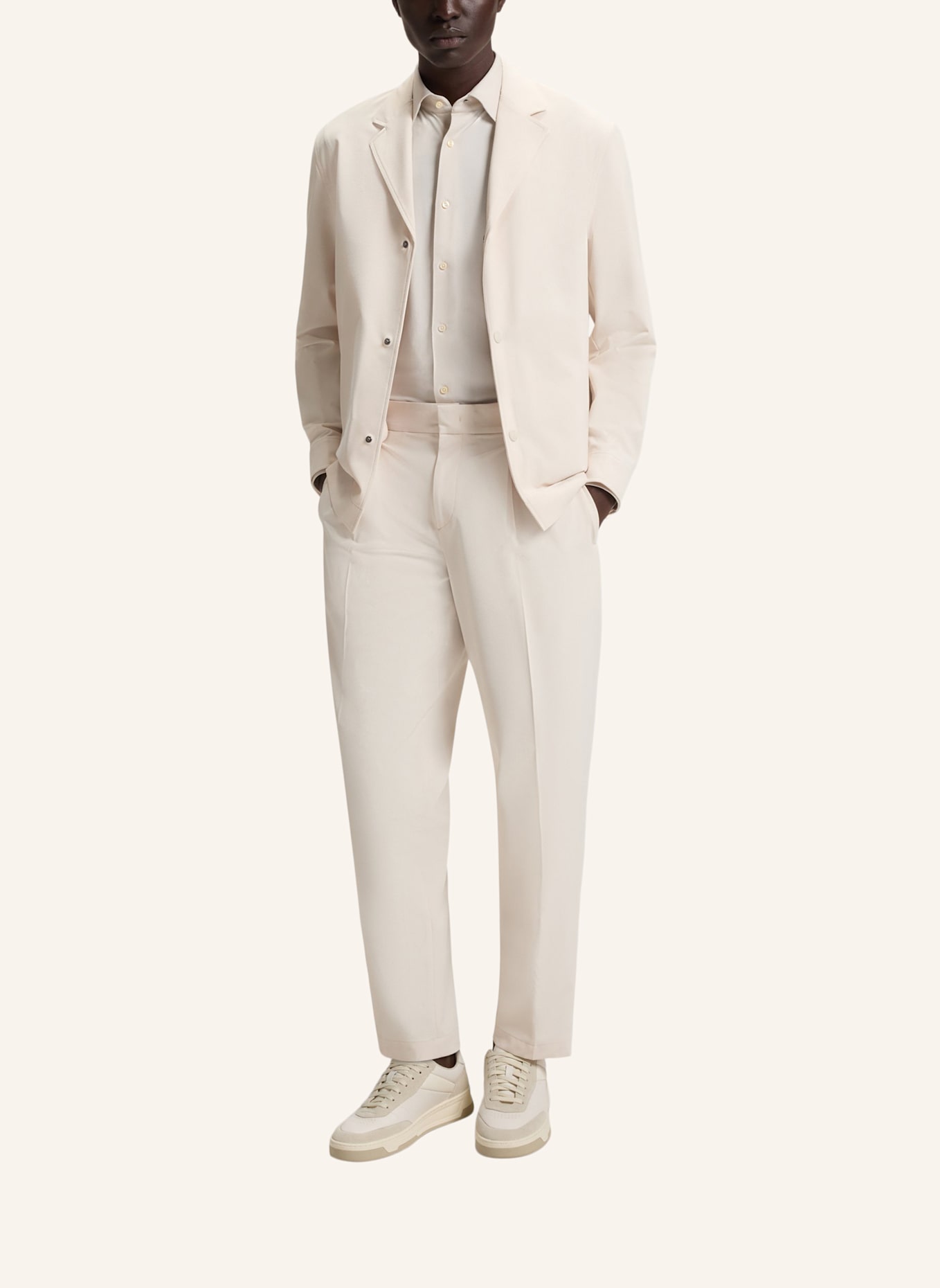 BOSS Business Hemd P-HANK-KENT-C1-222 Slim Fit: WEISS