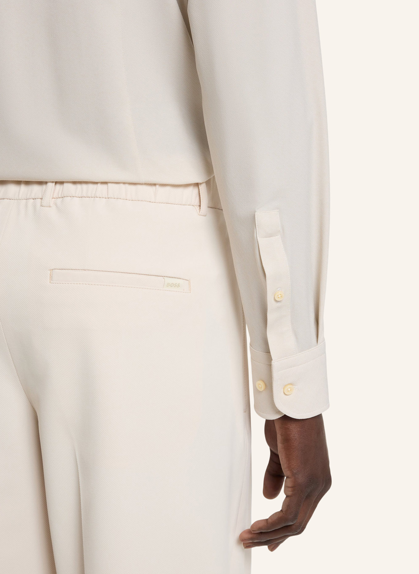 BOSS Business Hemd P-HANK-KENT-C1-222 Slim Fit: WEISS