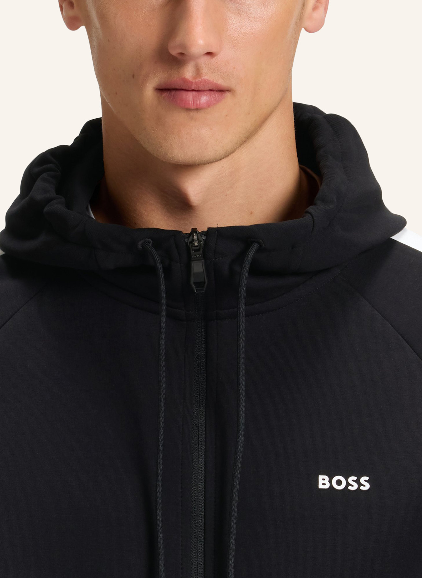 BOSS Sweatshirt TRACKSUIT SET_IN Regular Fit: SCHWARZ