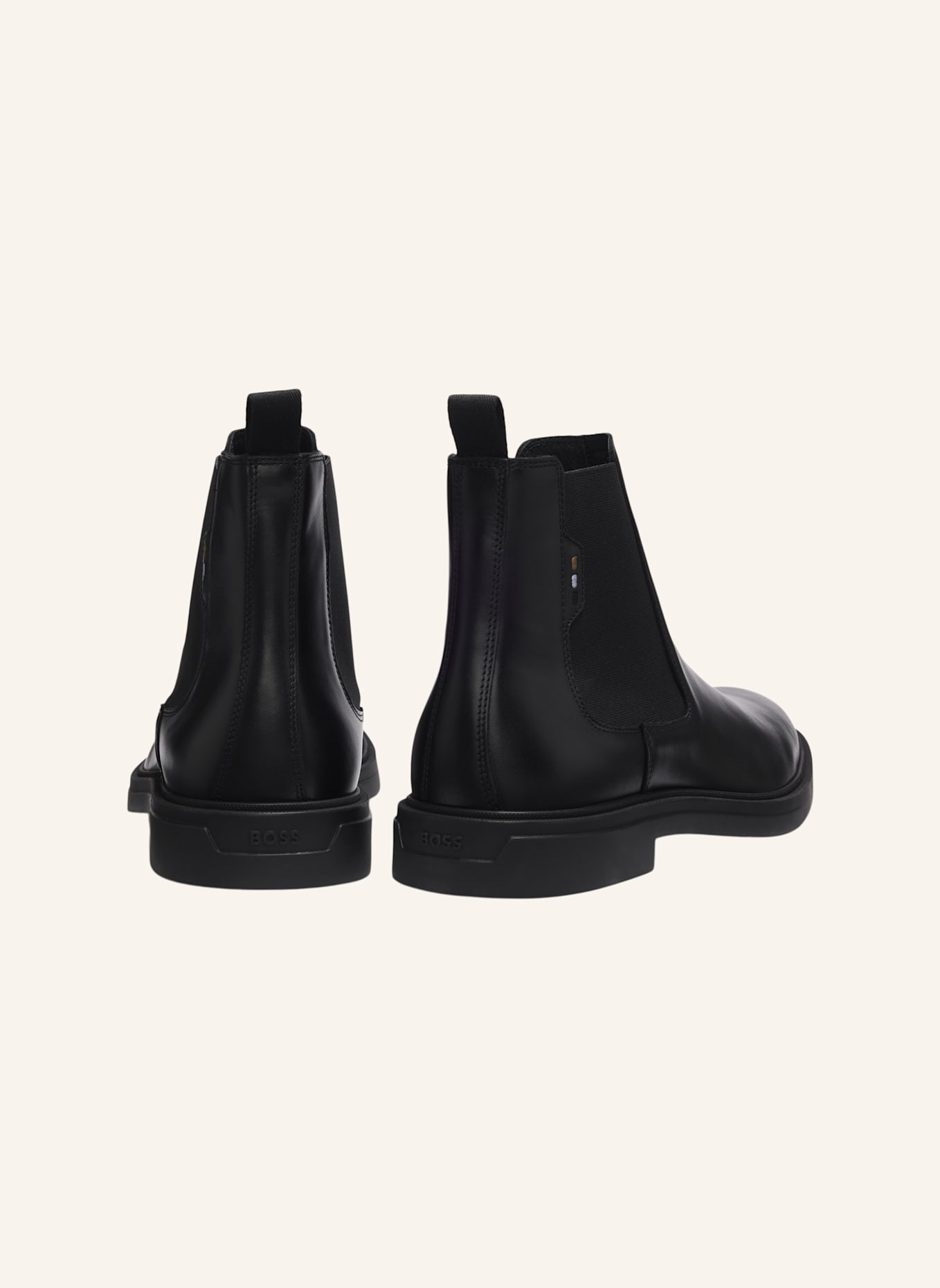 BOSS Stiefel CALEV_CHEB_LTFB: SCHWARZ