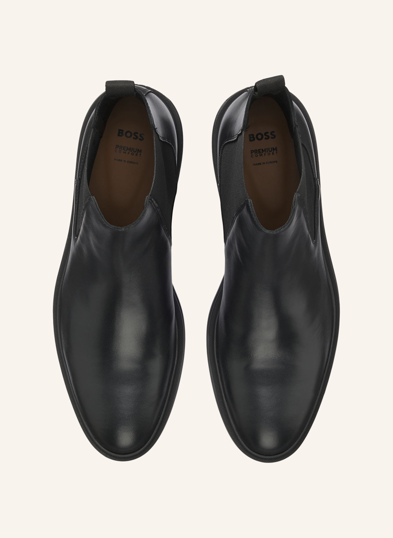 BOSS Stiefel CALEV_CHEB_LTFB: SCHWARZ