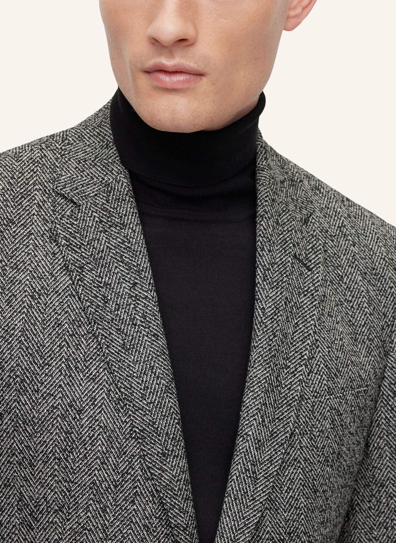 BOSS Blazer H-JANSON-ELBOW-214 Regular Fit: SCHWARZ