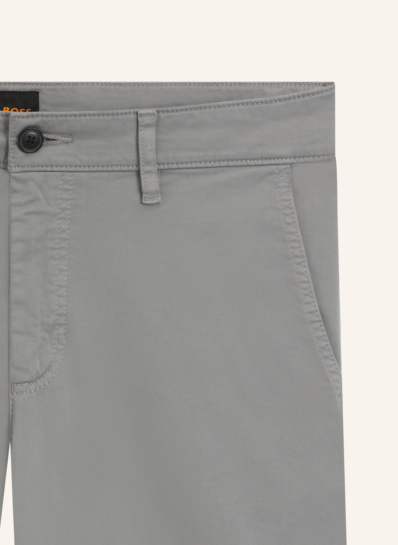 BOSS Chino Tapered Fit: SILBER