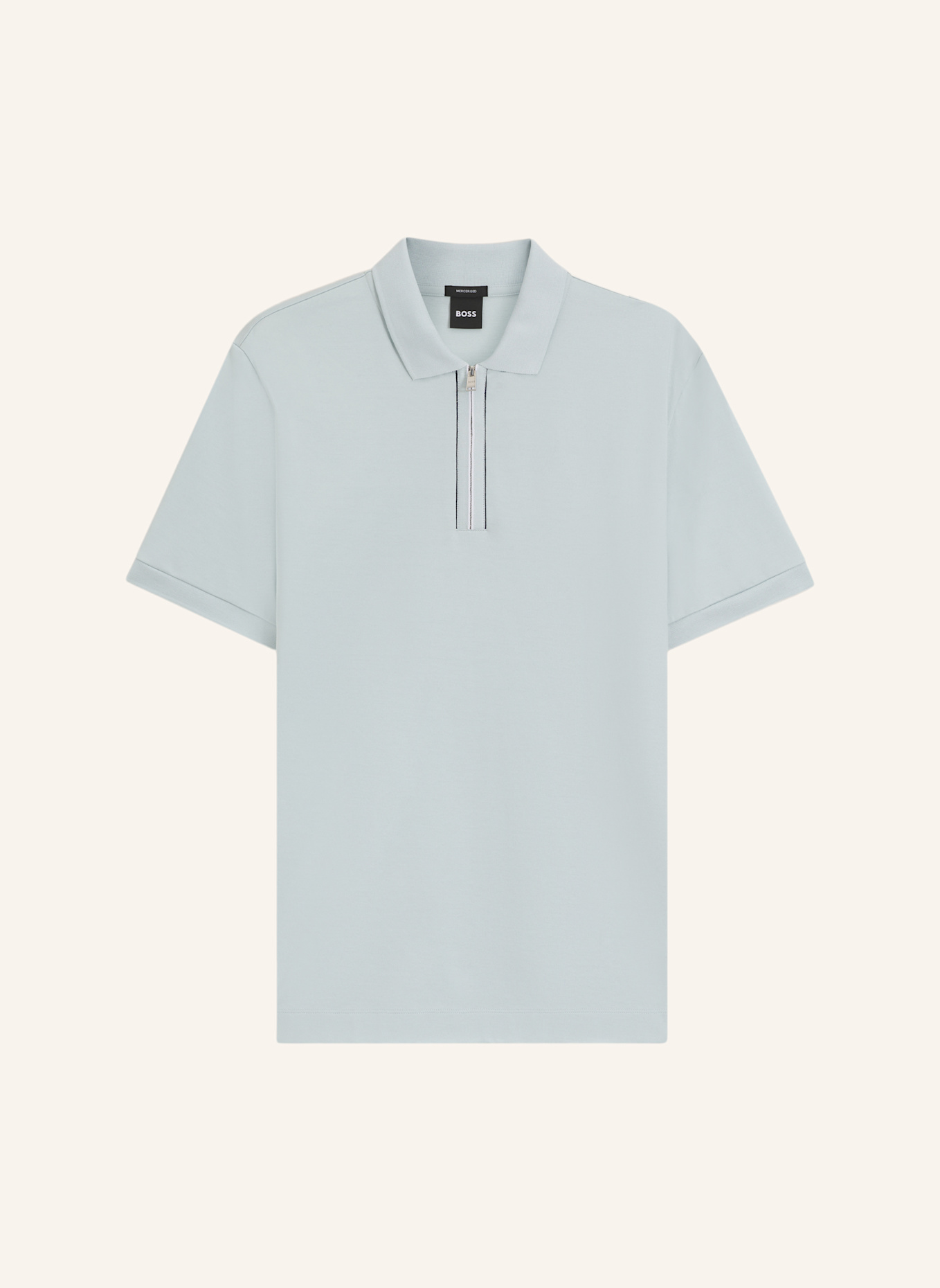 BOSS Poloshirt H-PARAS 65 Regular Fit: BLAU