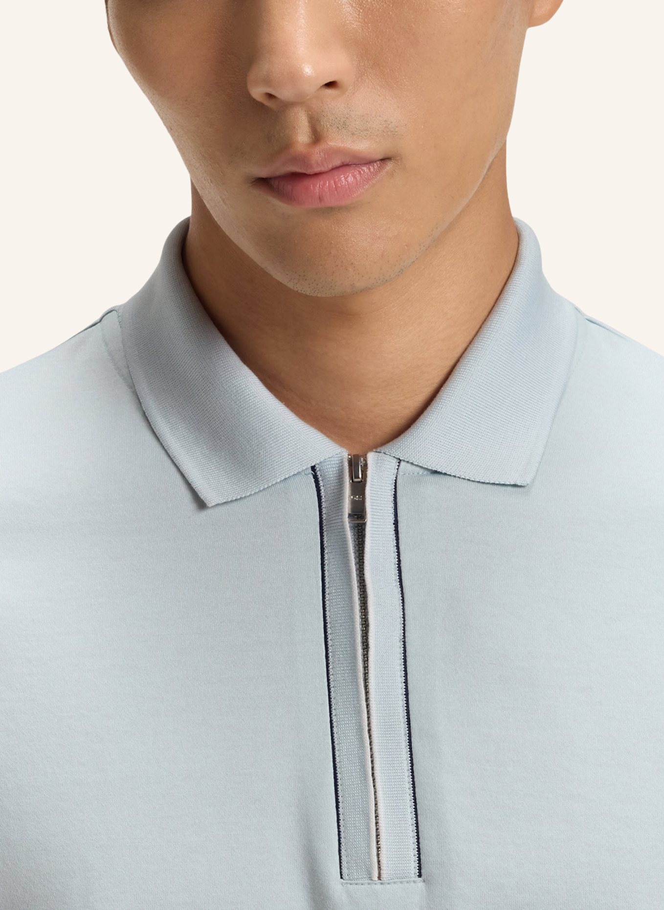 BOSS Poloshirt H-PARAS 65 Regular Fit: BLAU