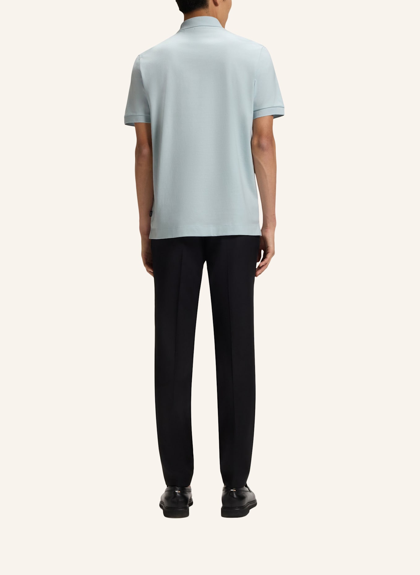 BOSS Poloshirt H-PARAS 65 Regular Fit: BLAU