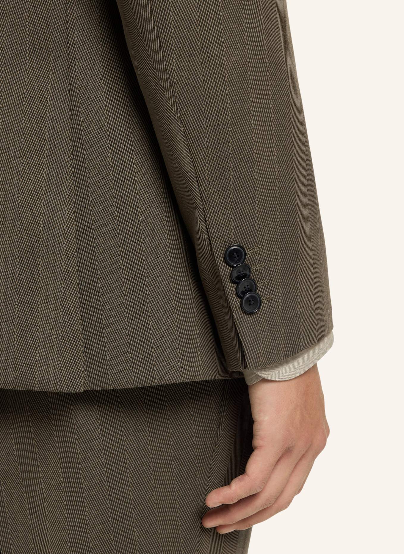 BOSS Business Anzug H-HOUSTON-2PCS-252 Slim Fit: BRAUN