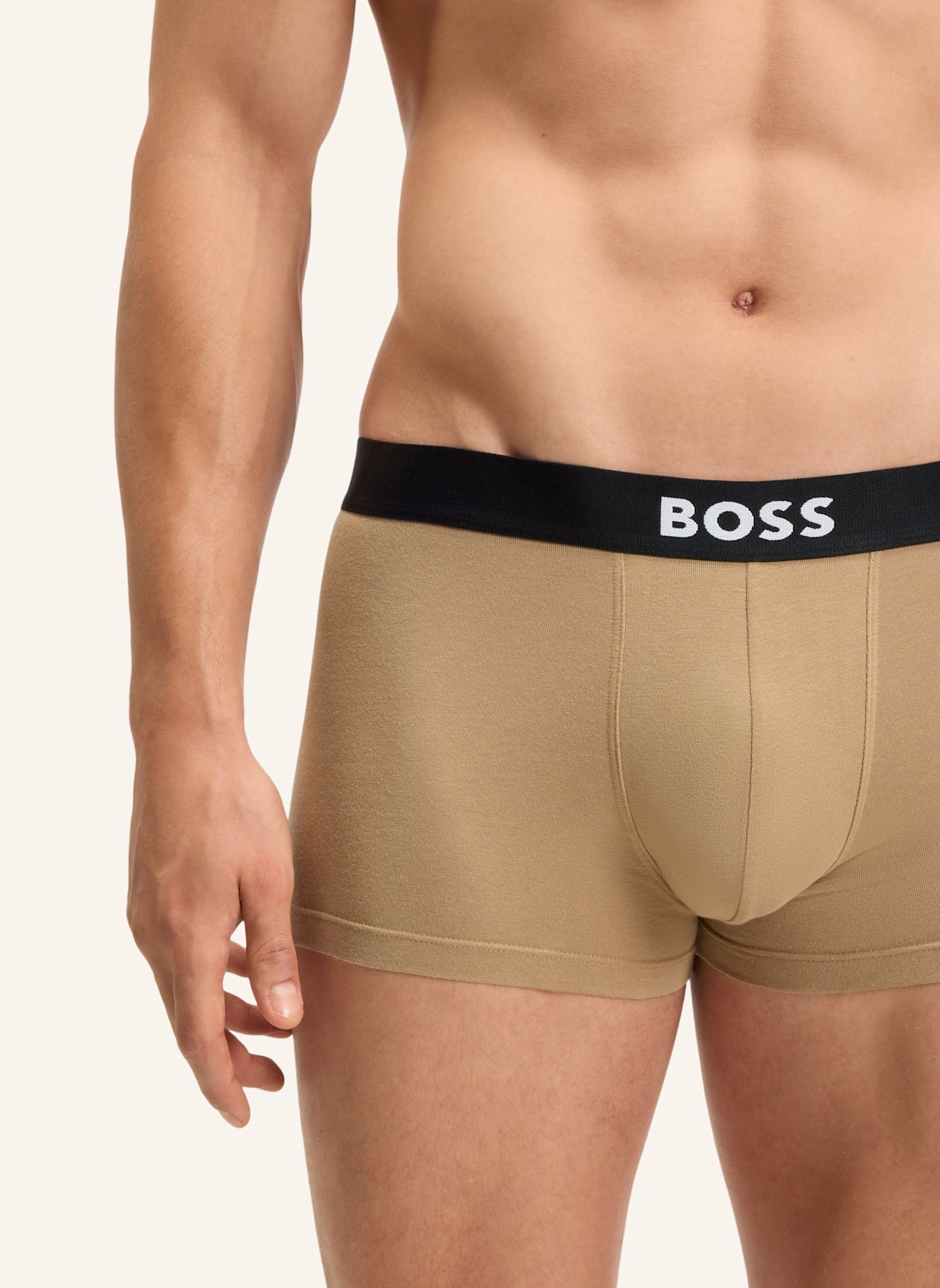 BOSS 3er-Pack Boxershorts ONE: WEISS
