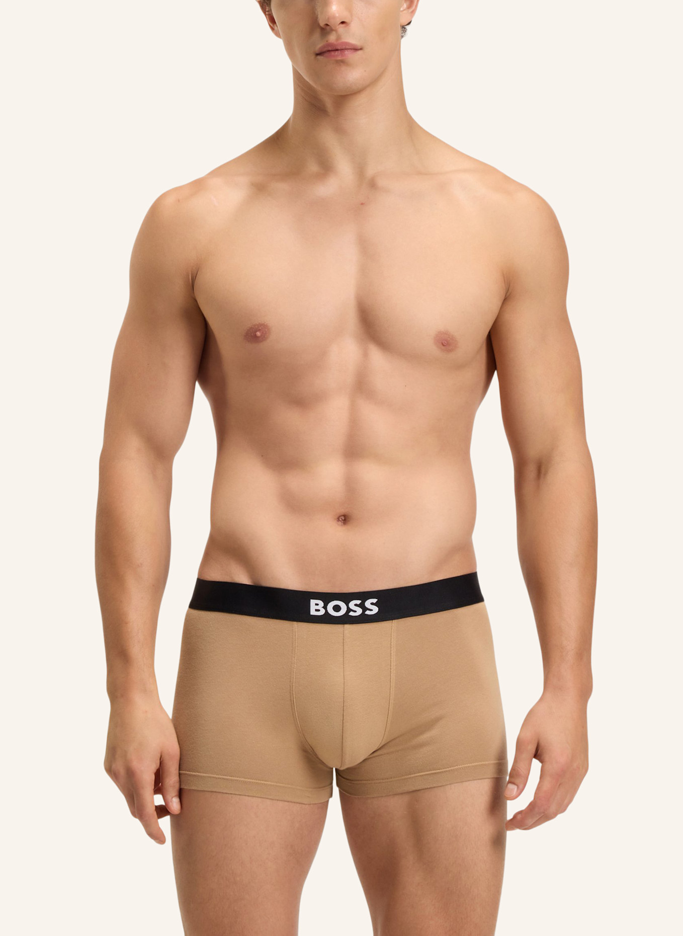 BOSS 3er-Pack Boxershorts ONE: WEISS