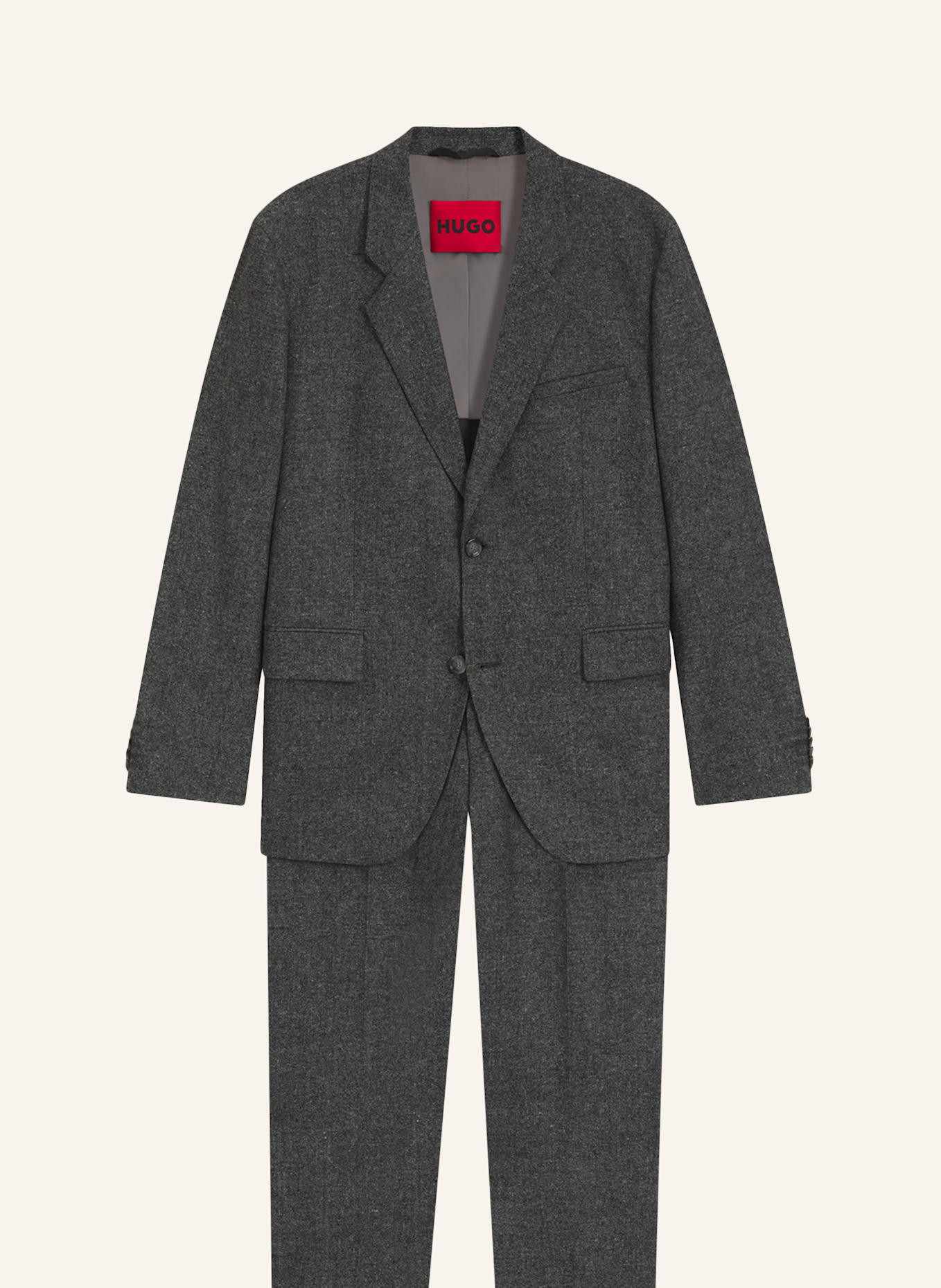 HUGO Business Anzug KRIS/TEAGAN231X Modern Fit: GRAU