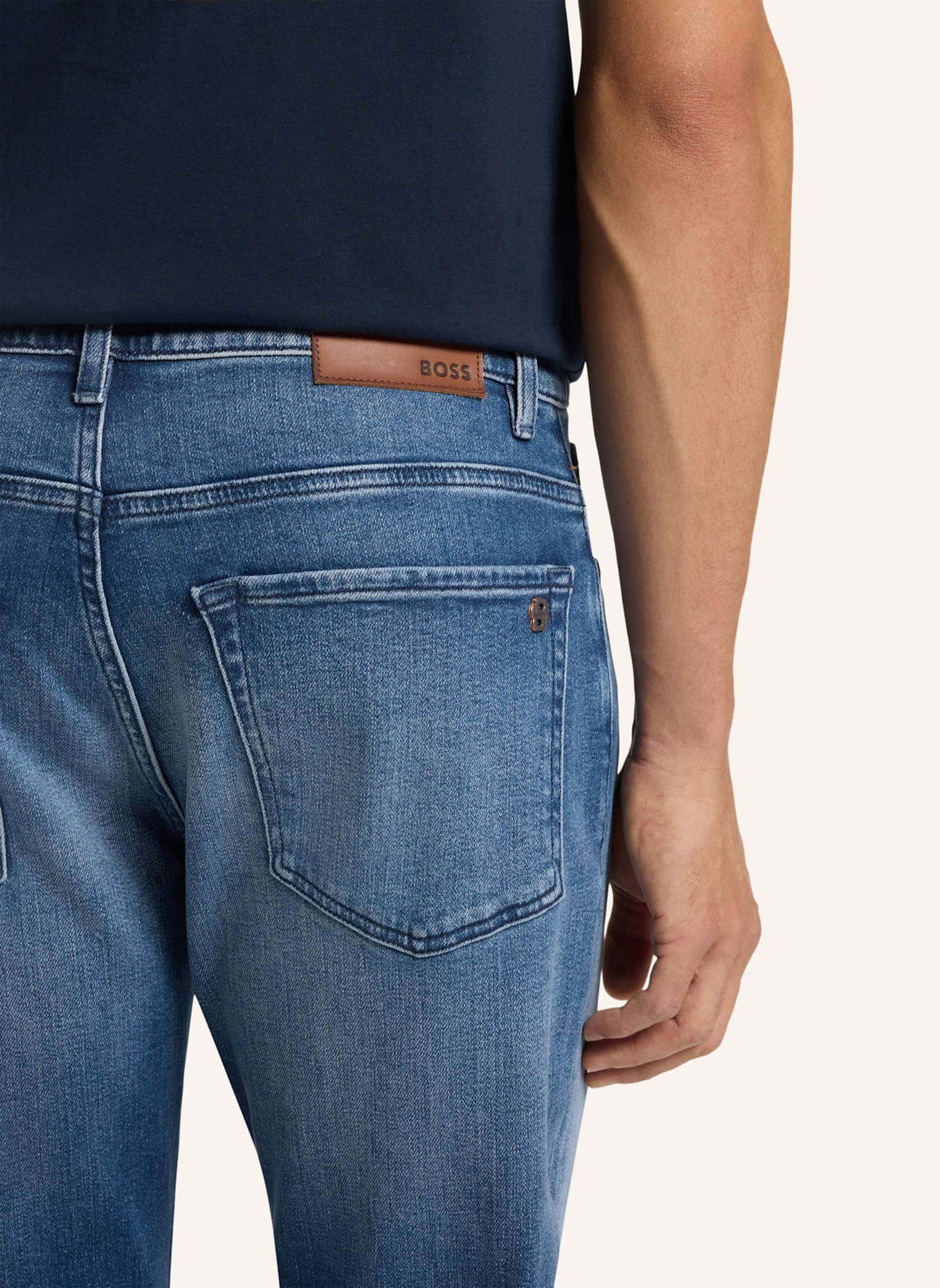 BOSS Jeans RE.MAINE BO Regular Fit: BLAU