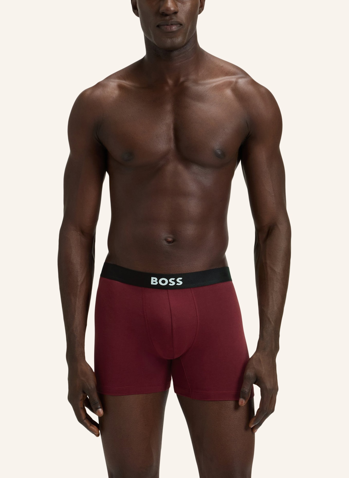 BOSS 3er-Pack Boxershorts ONE: WEISS