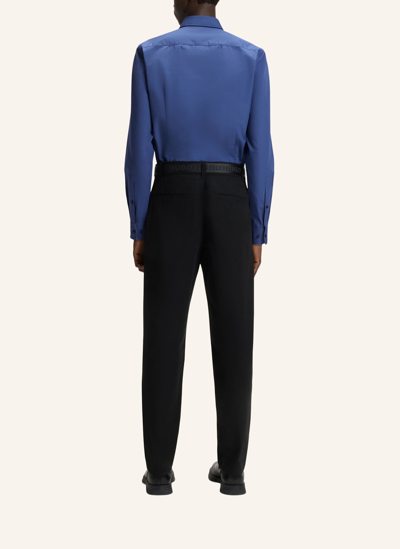 HUGO Business Hemd KOEY Slim Fit: BLAU