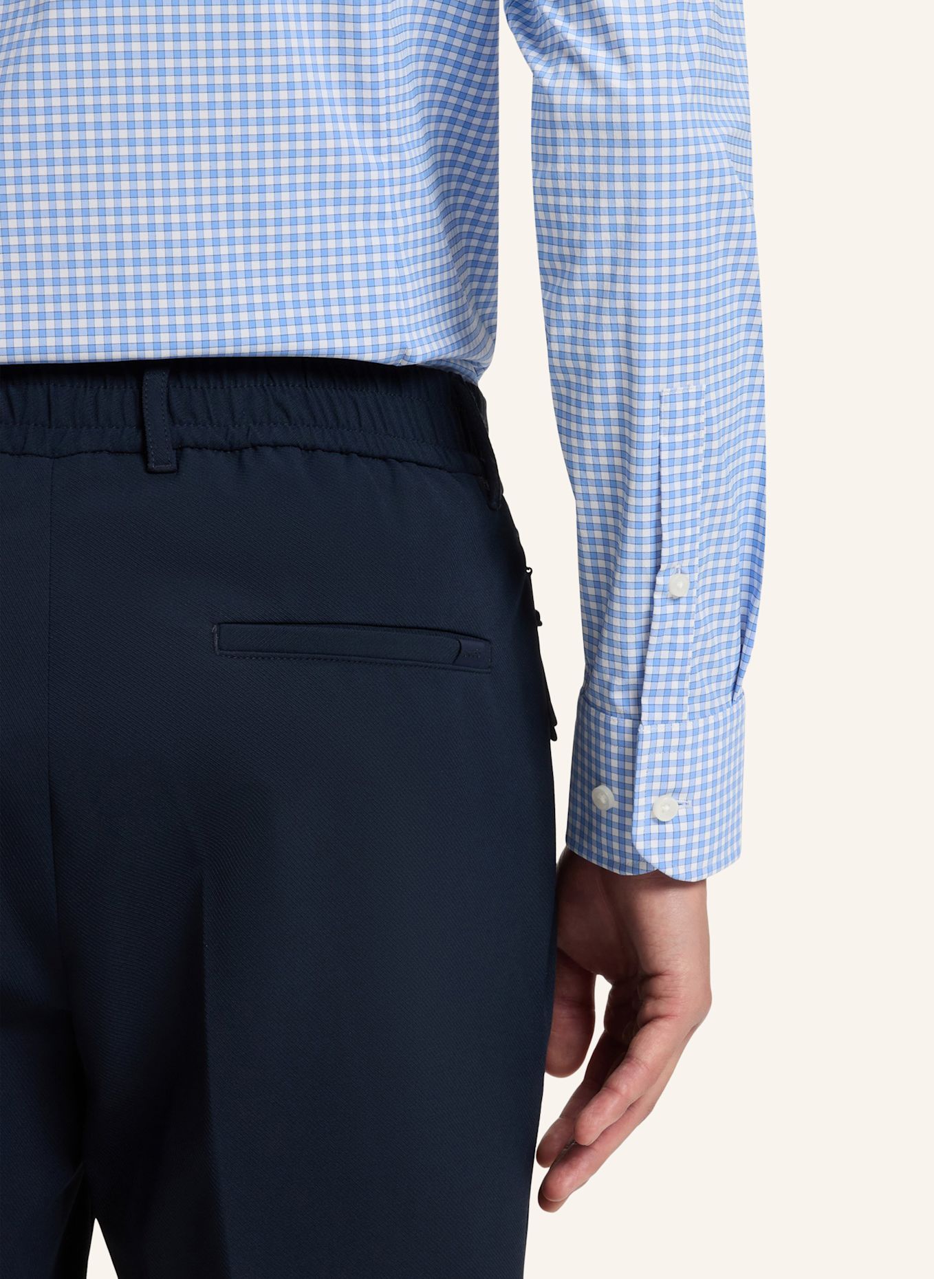 BOSS Business Hemd P-HANK-KENT-C1-222 Slim Fit: HELLBLAU