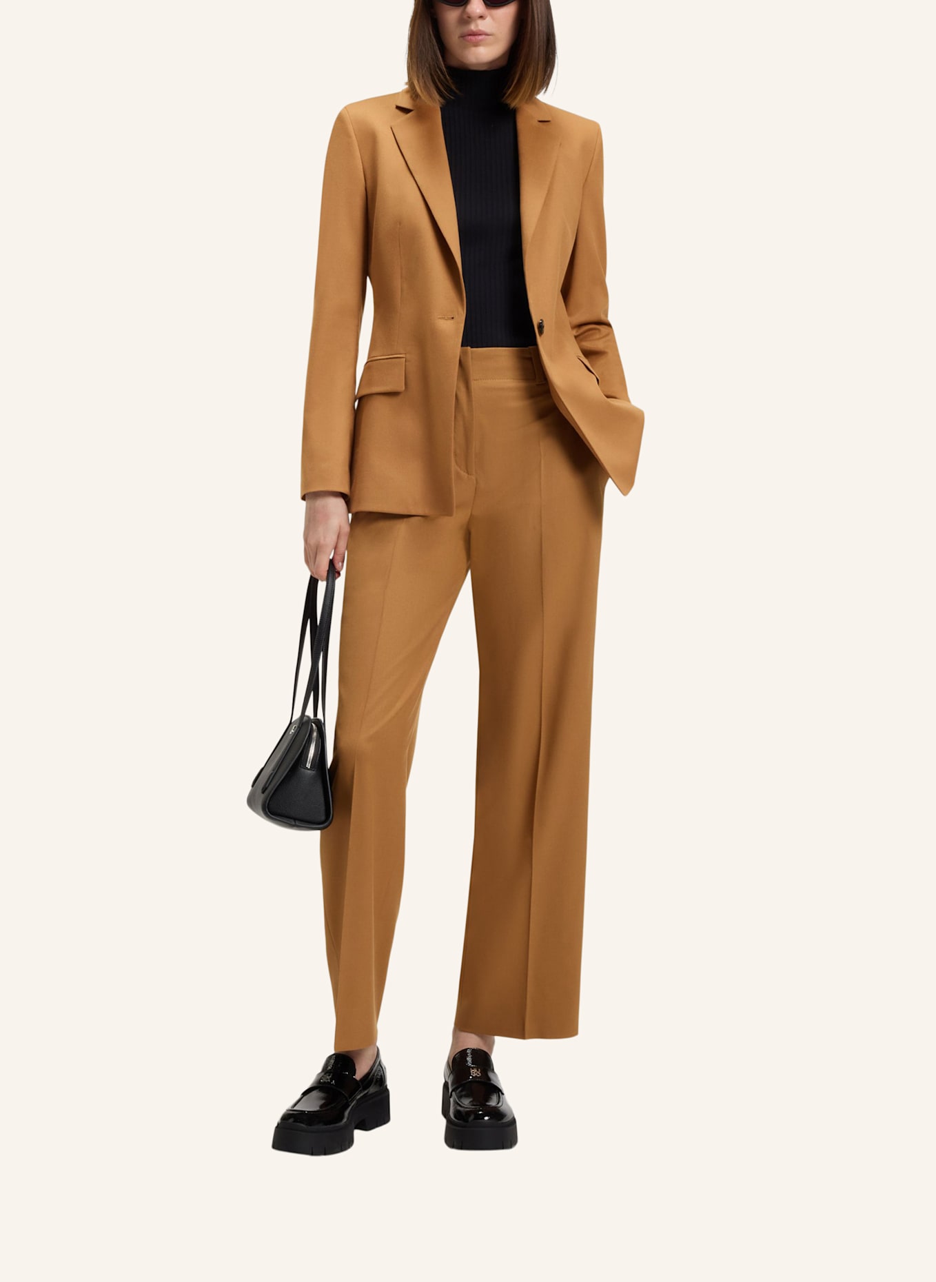 HUGO Business Hose HULANA-3 Regular Fit: HELLBRAUN