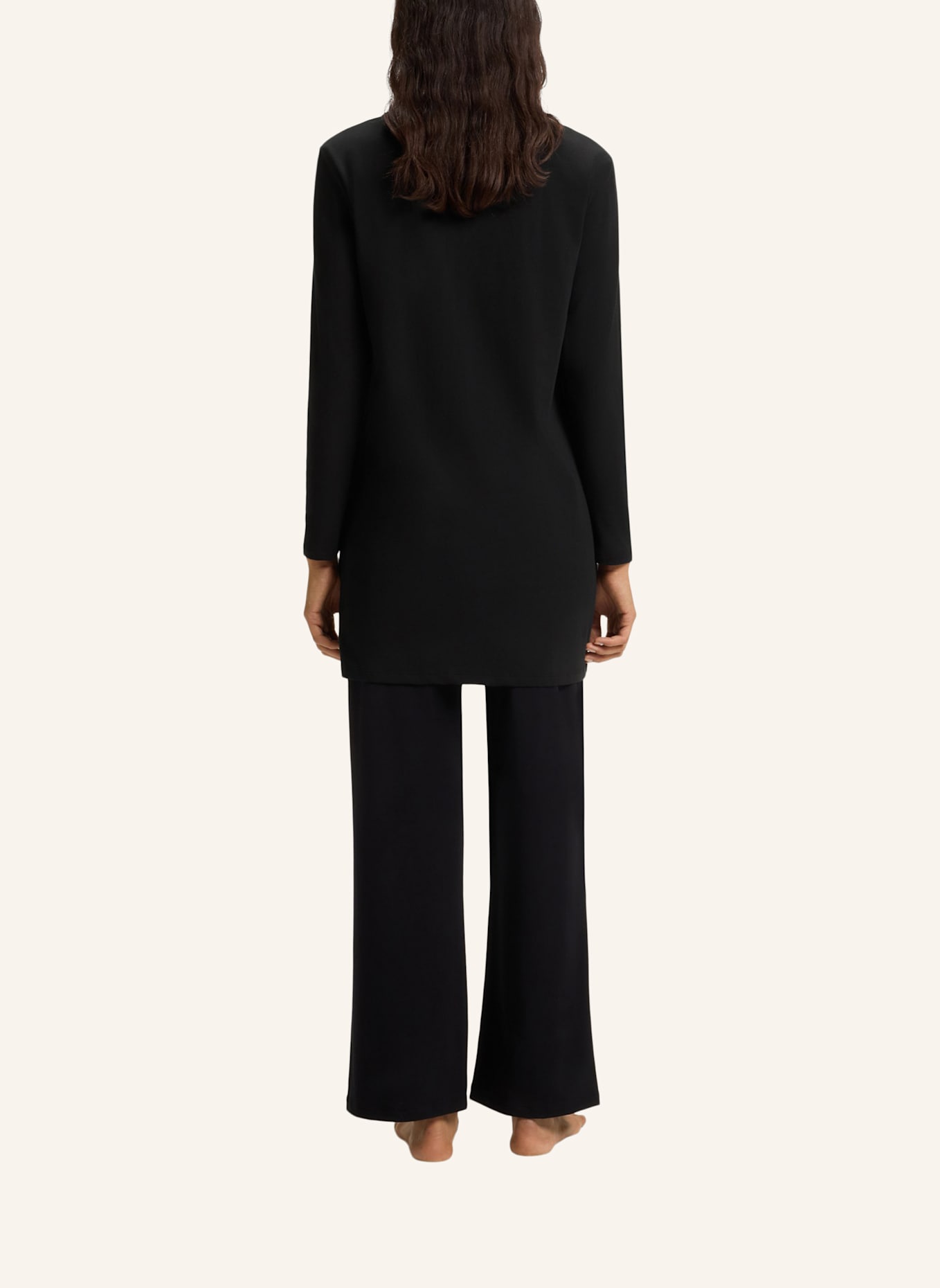 BOSS Nachtwäsche CI_SLEEPSHIRT: SCHWARZ