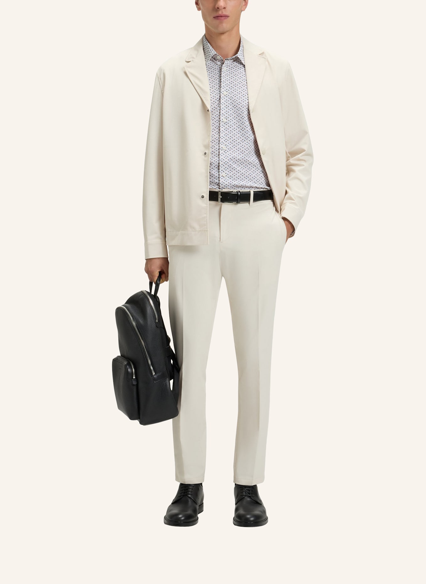 BOSS Casual Hemd P-ROAN-KENT-C1-233 Slim Fit: HELLROSA