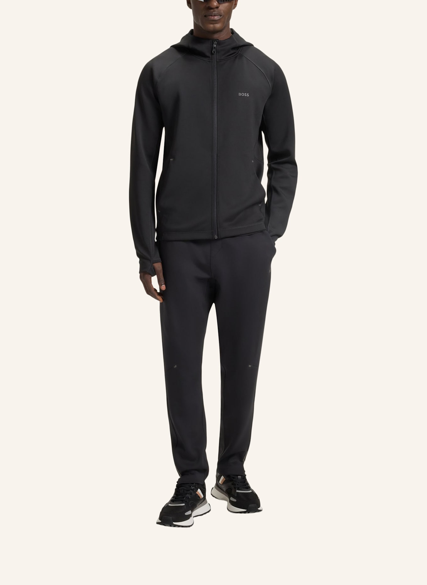 BOSS Sneaker JONAH_RUNN_MX_N: SCHWARZ