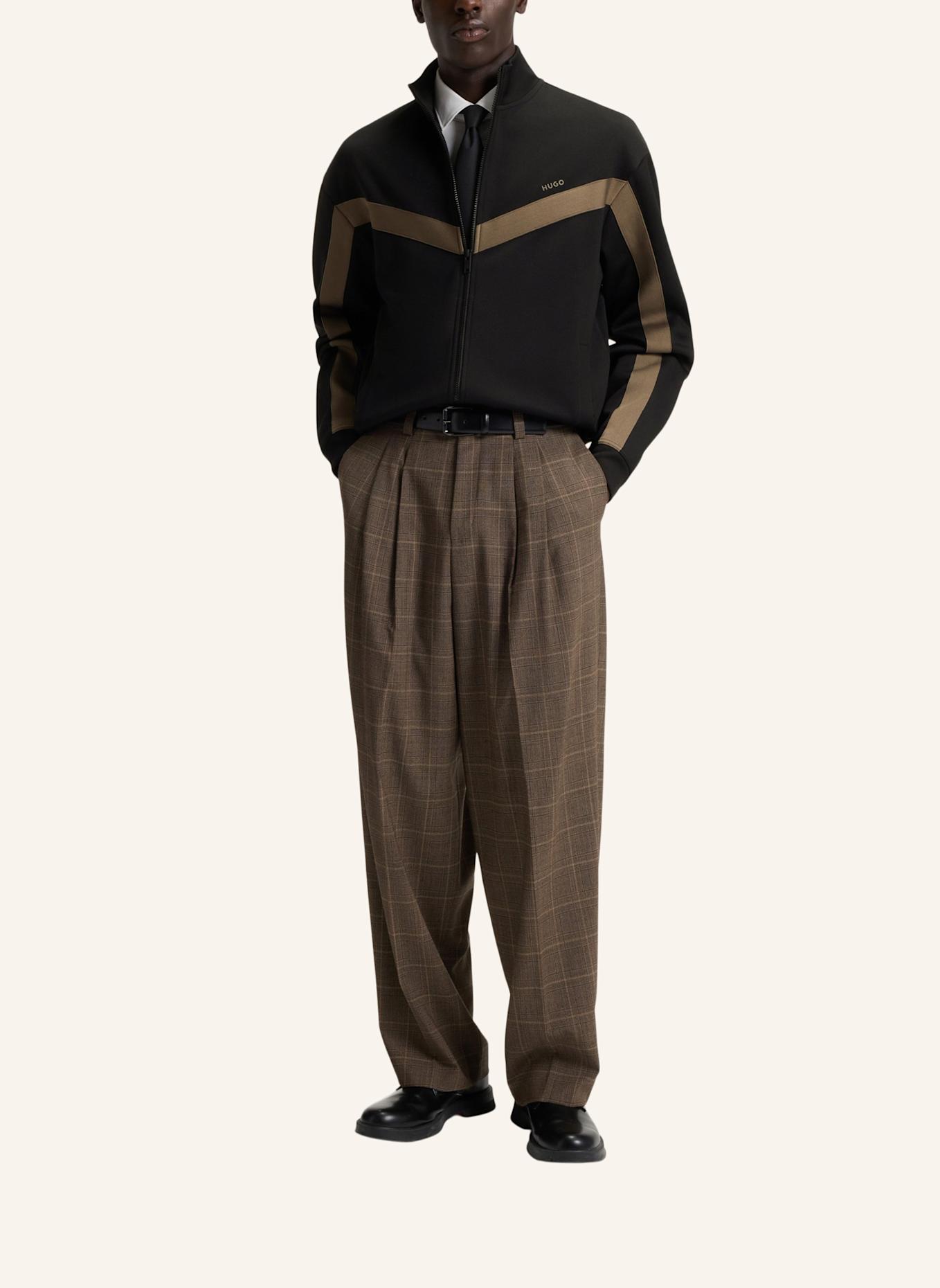 HUGO Sweatshirt DARTI Relaxed Fit: SCHWARZ