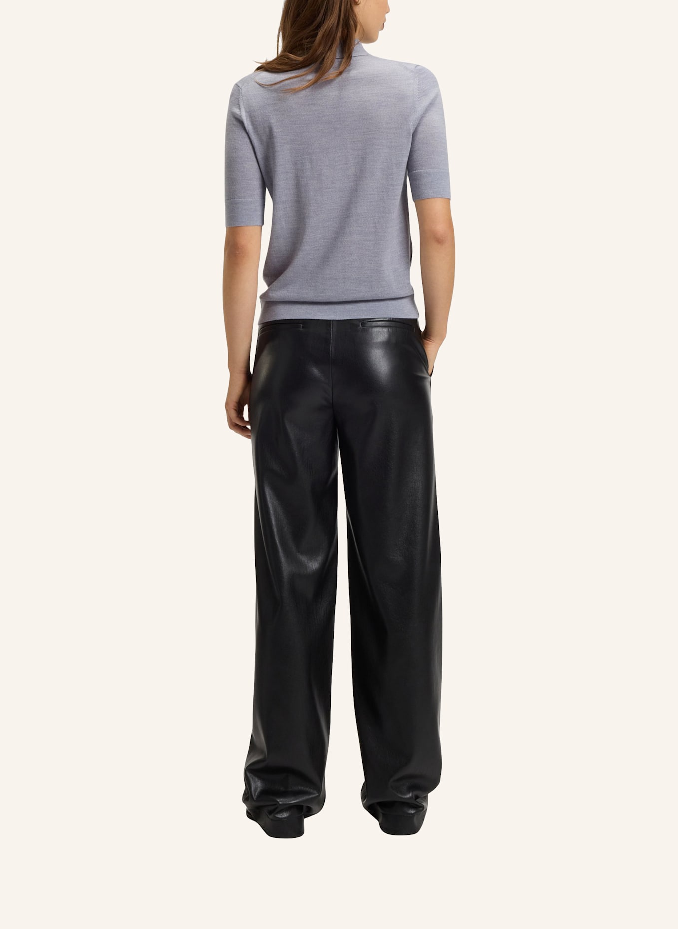 BOSS Pullover FIDENKA Regular Fit: HELLGRAU