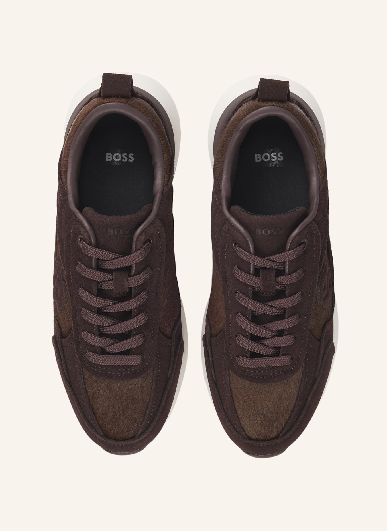 BOSS Turnschuh B ICON_RUNN_SDPO: DUNKELLILA