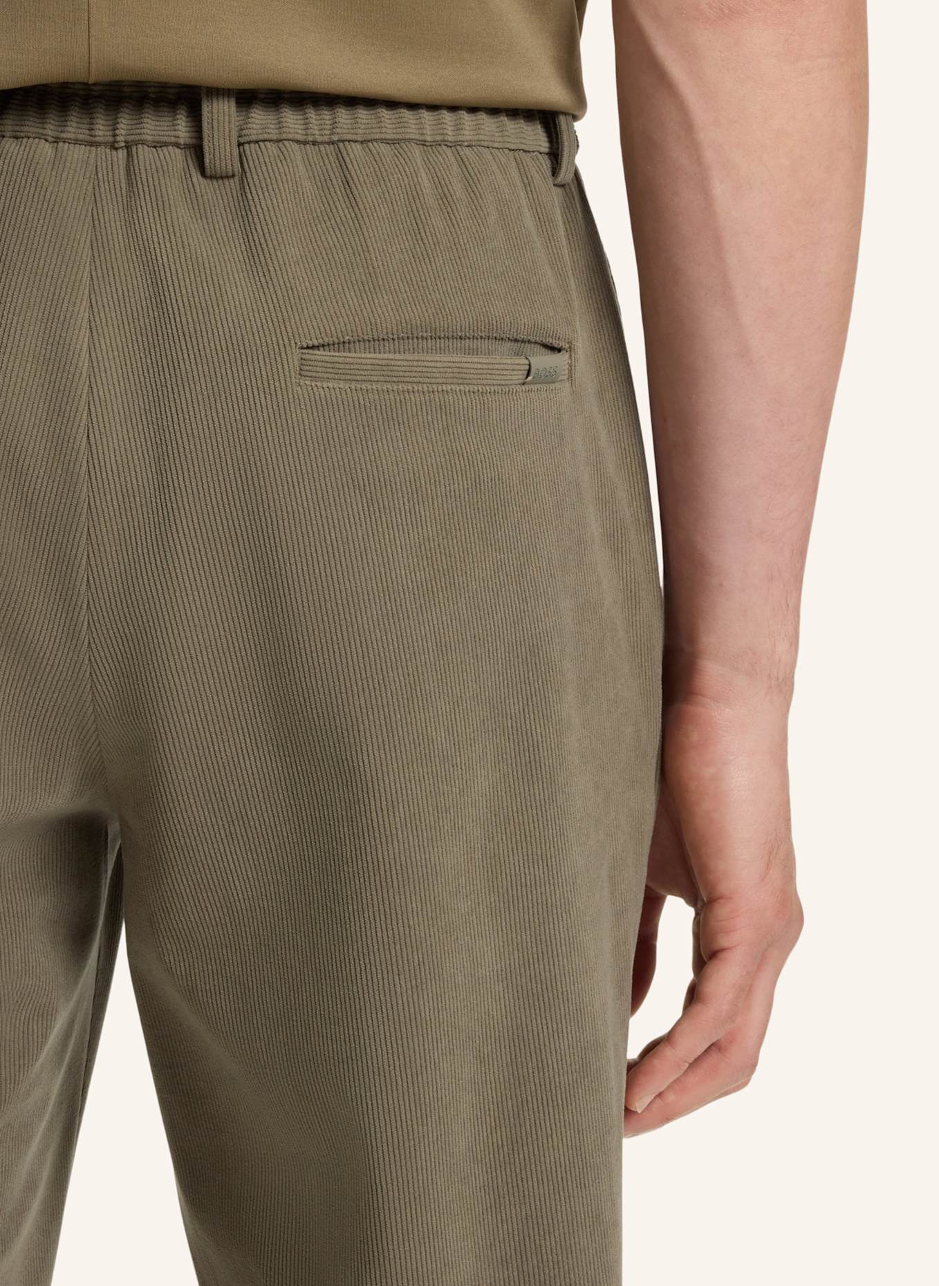 BOSS Business Hose P-GENIUS-CW-WG-252F Slim Fit: BRAUN