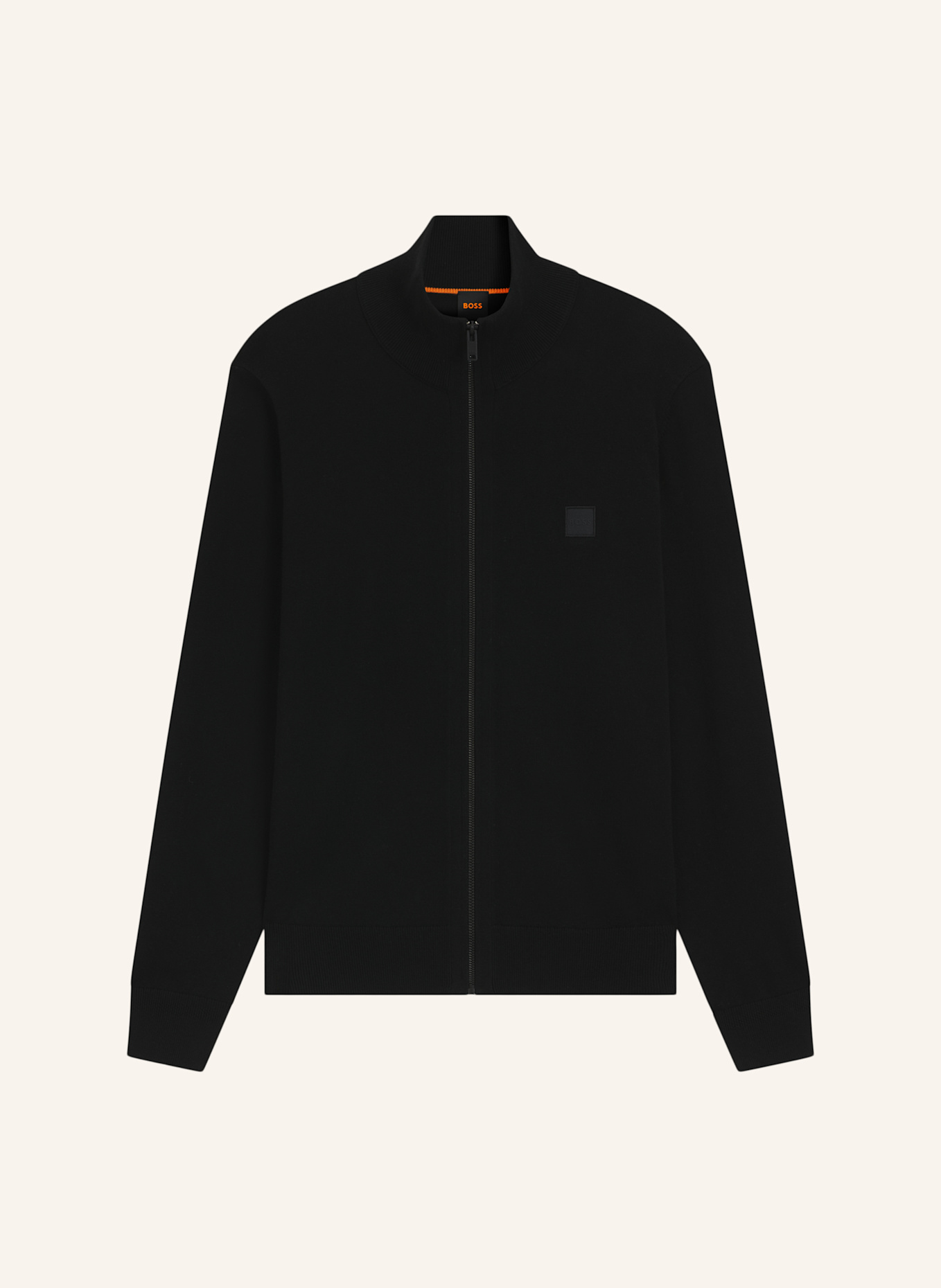 BOSS Casual Jacke KANOZIP_S Regular Fit: SCHWARZ