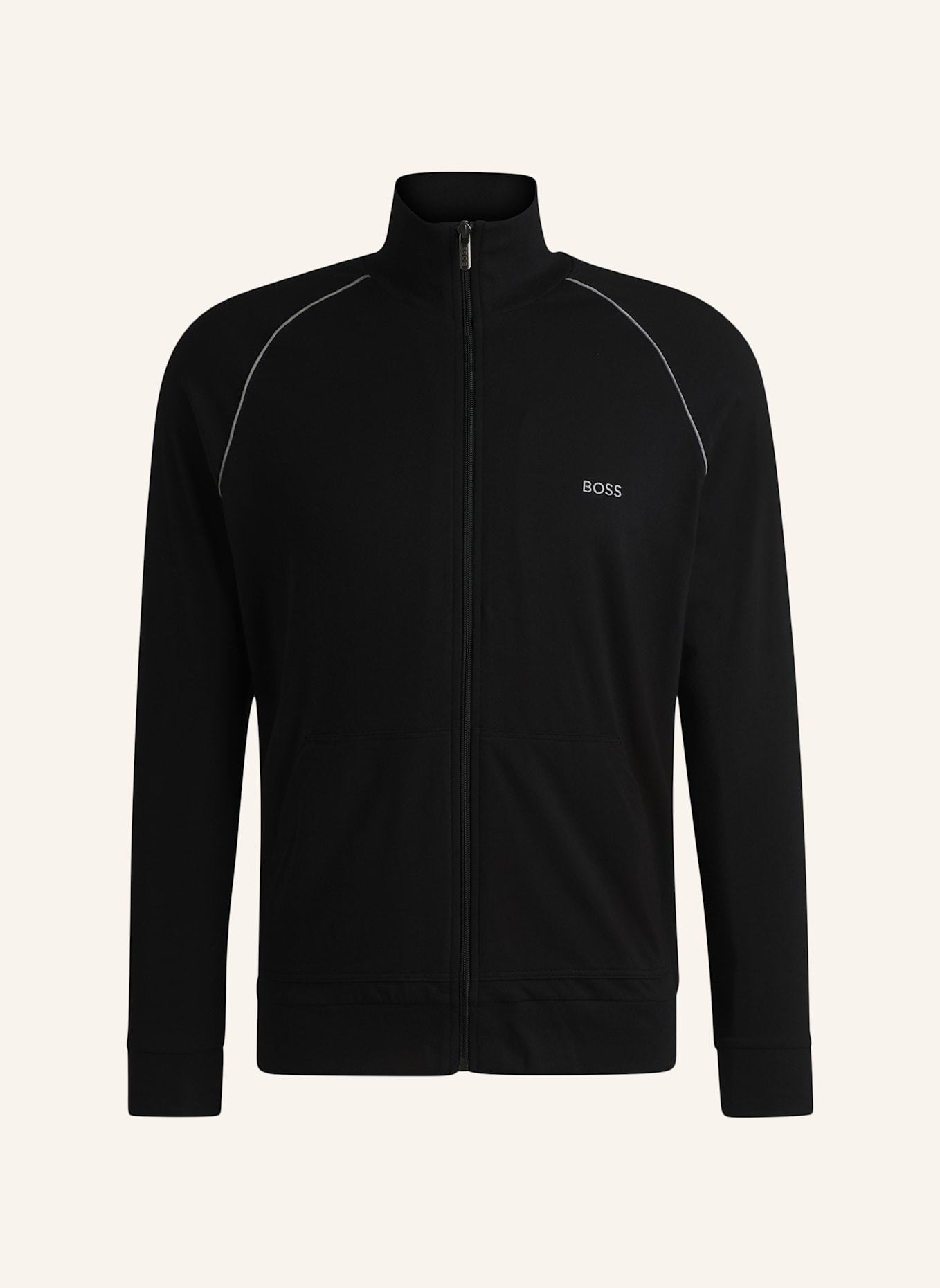 BOSS Lounge-Jacke: SCHWARZ
