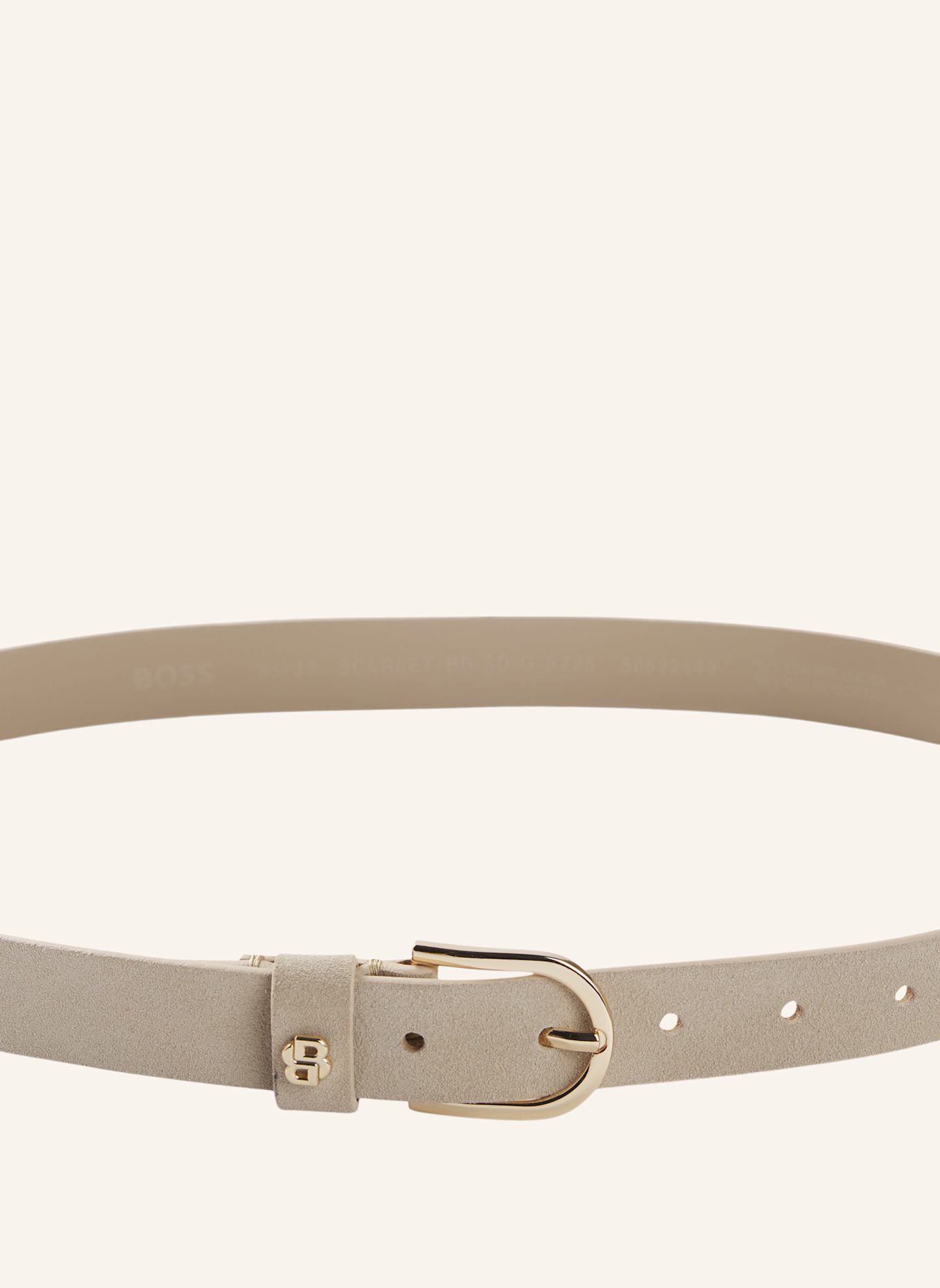 BOSS Business Gürtel SCARLET-BB-SD-G_SZ25: BEIGE
