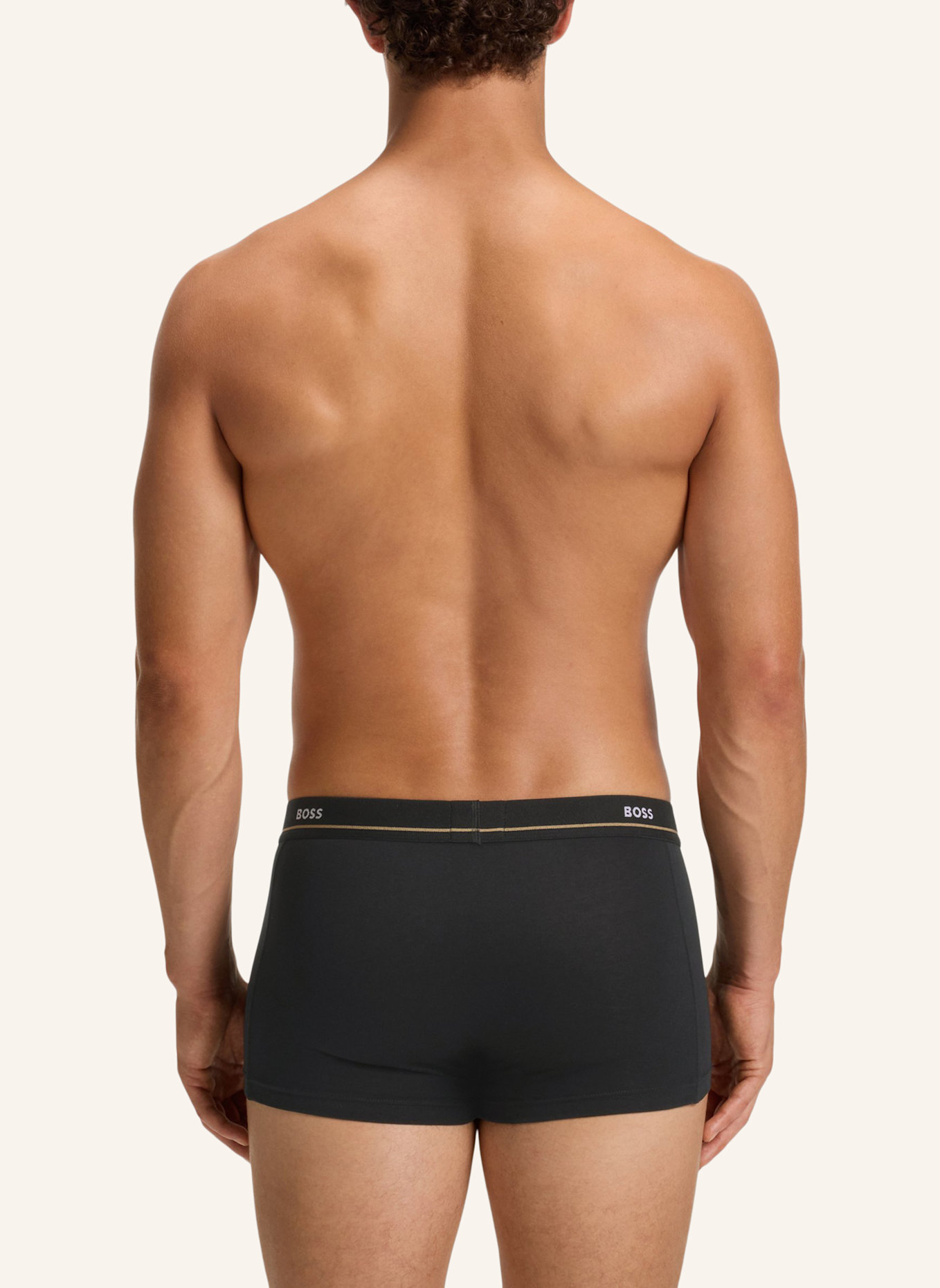 BOSS Boxershort TRUNK 5P ESSENTIAL: SCHWARZ